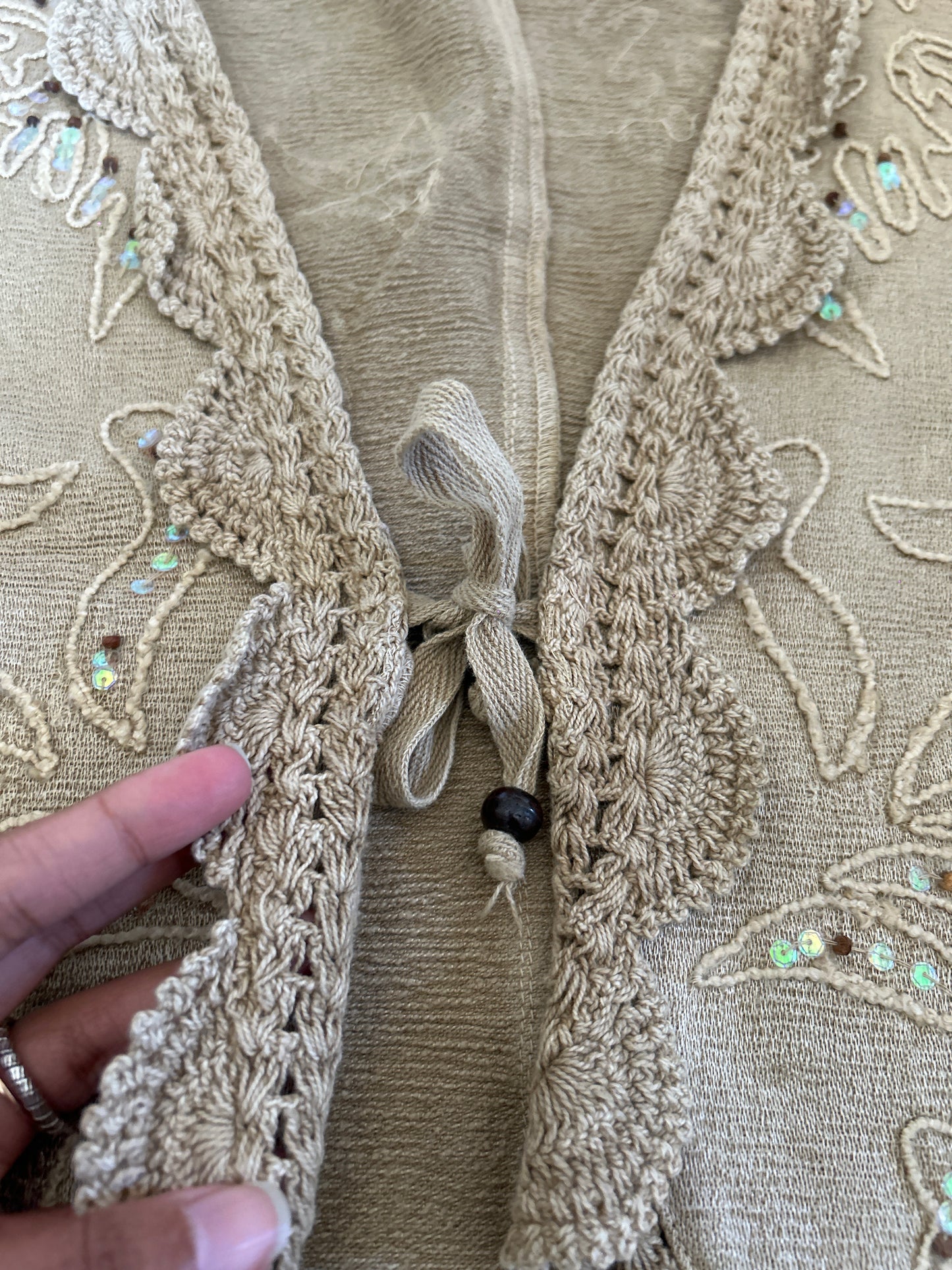 Flashback Embroidered and Cardigan