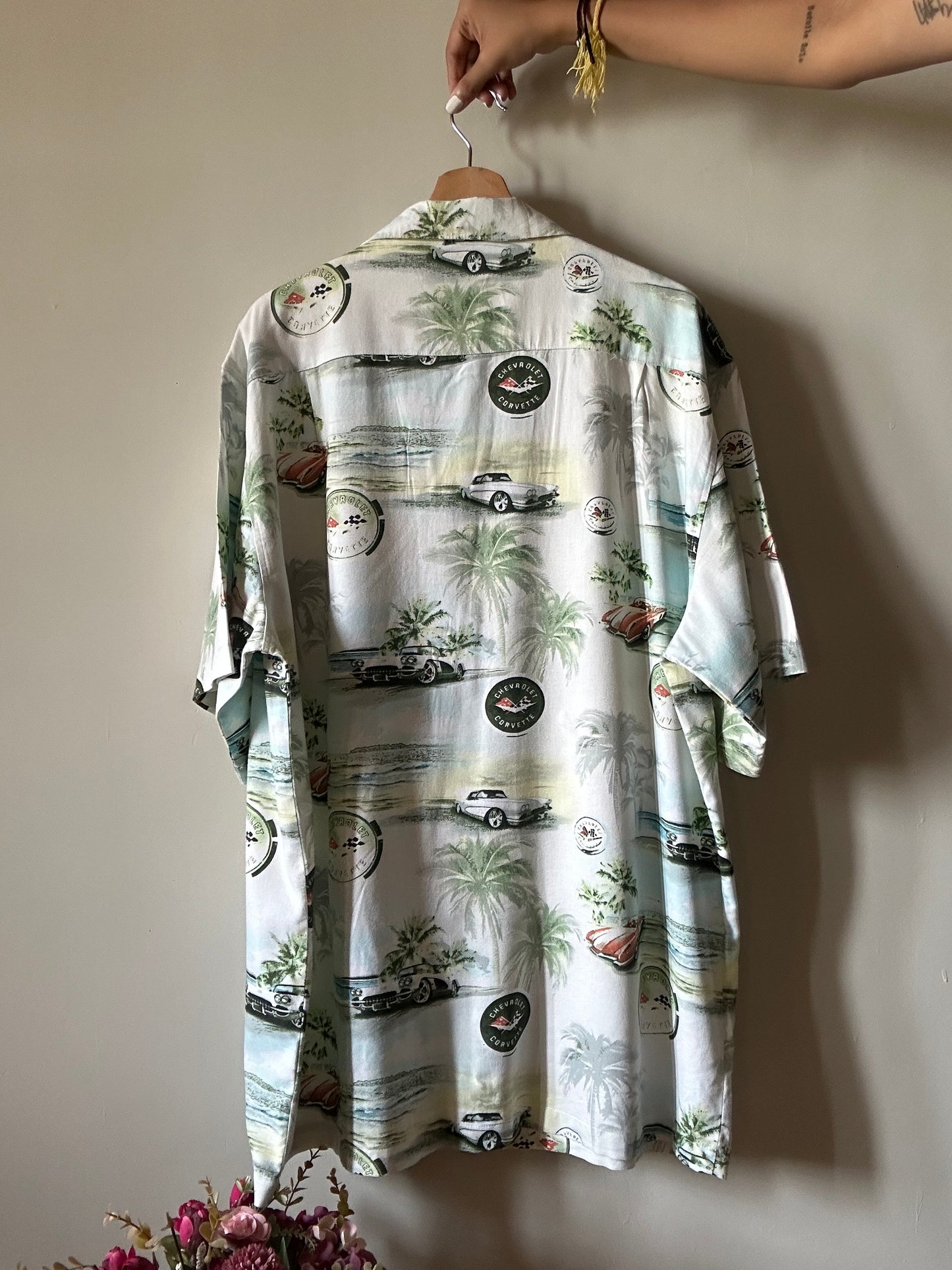Newport Blue Vintage Shirt