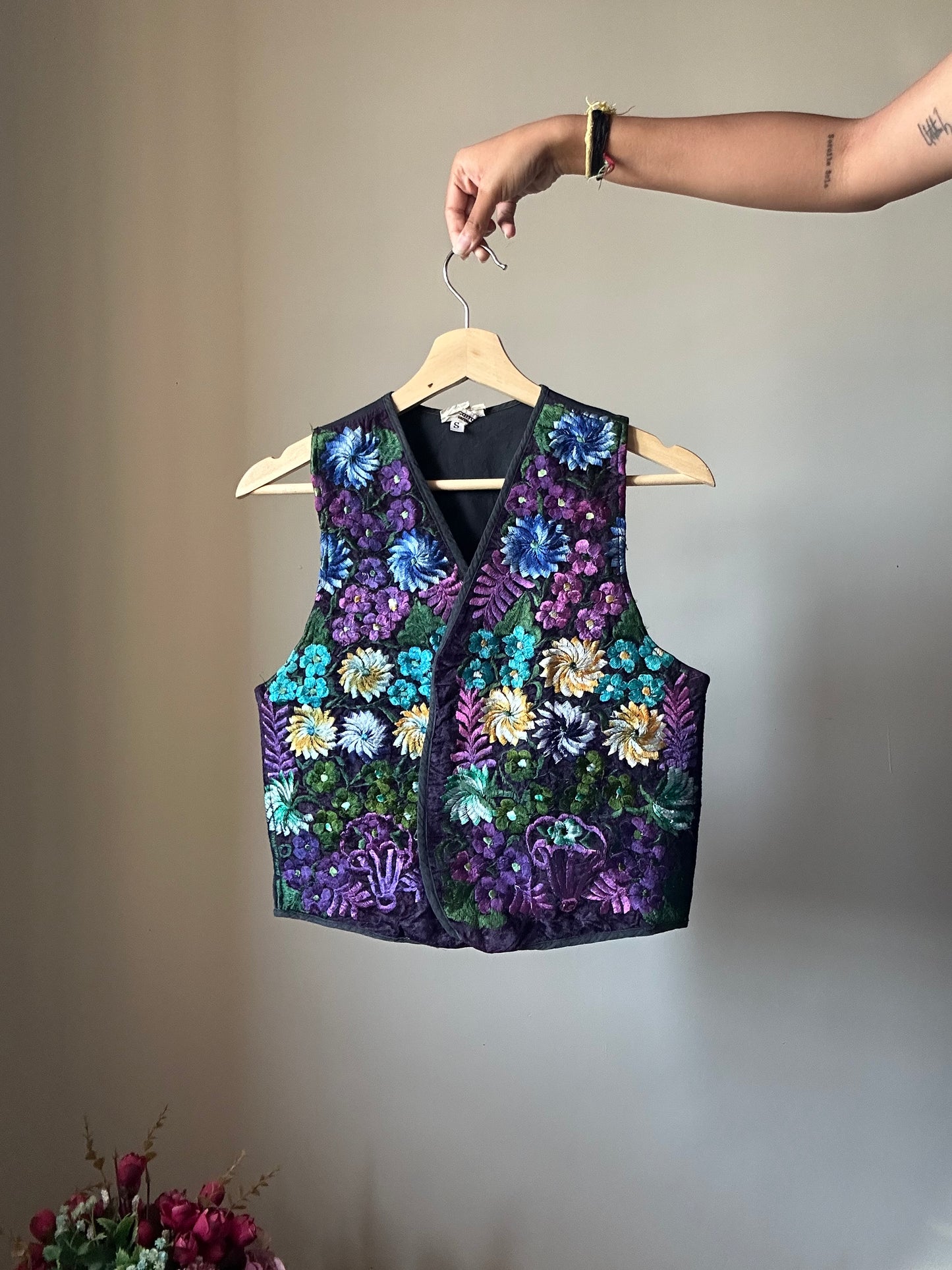 Vintage All Embroidered Vest