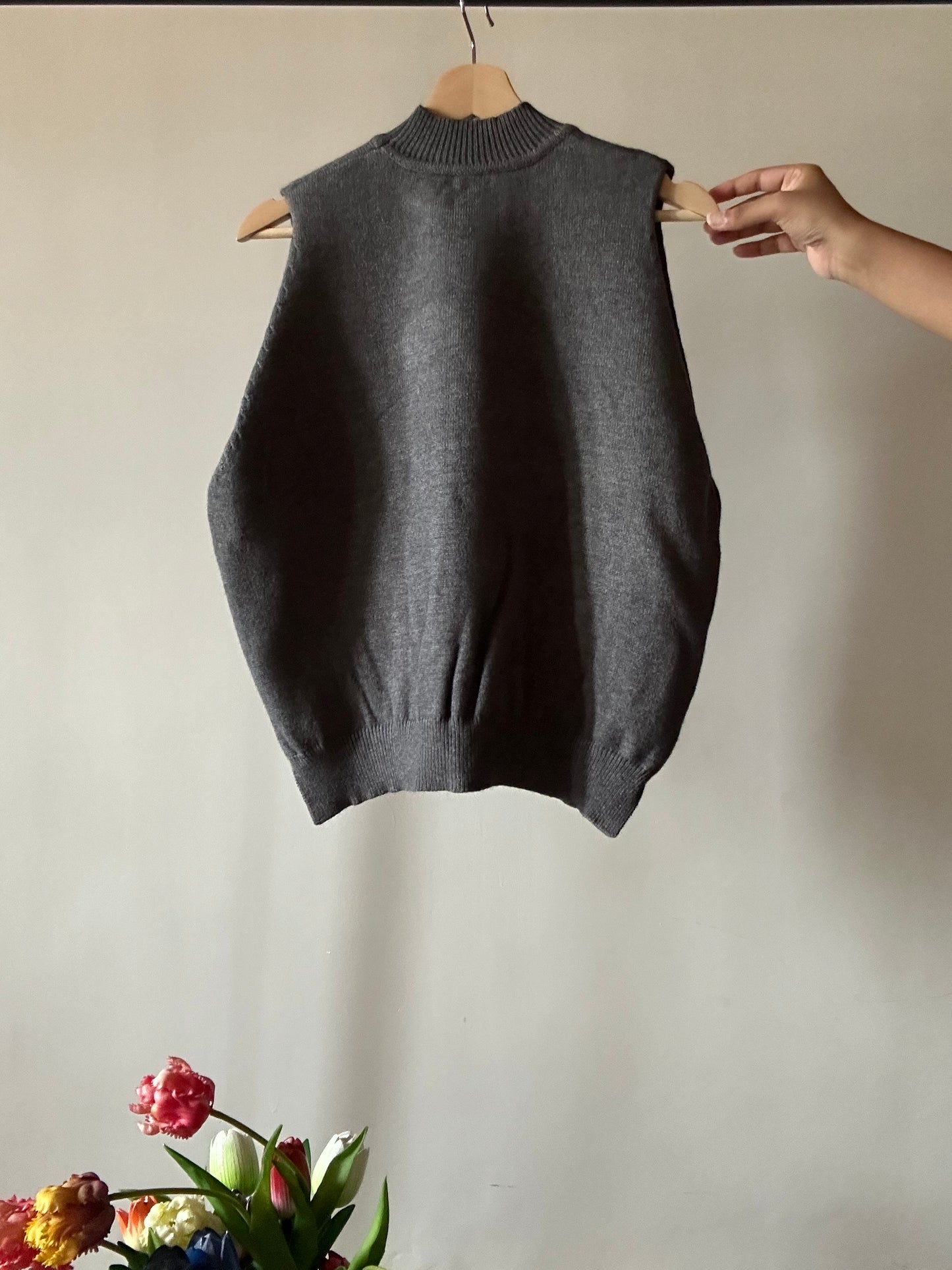 Embellished Robot Vintage Sweater Vest