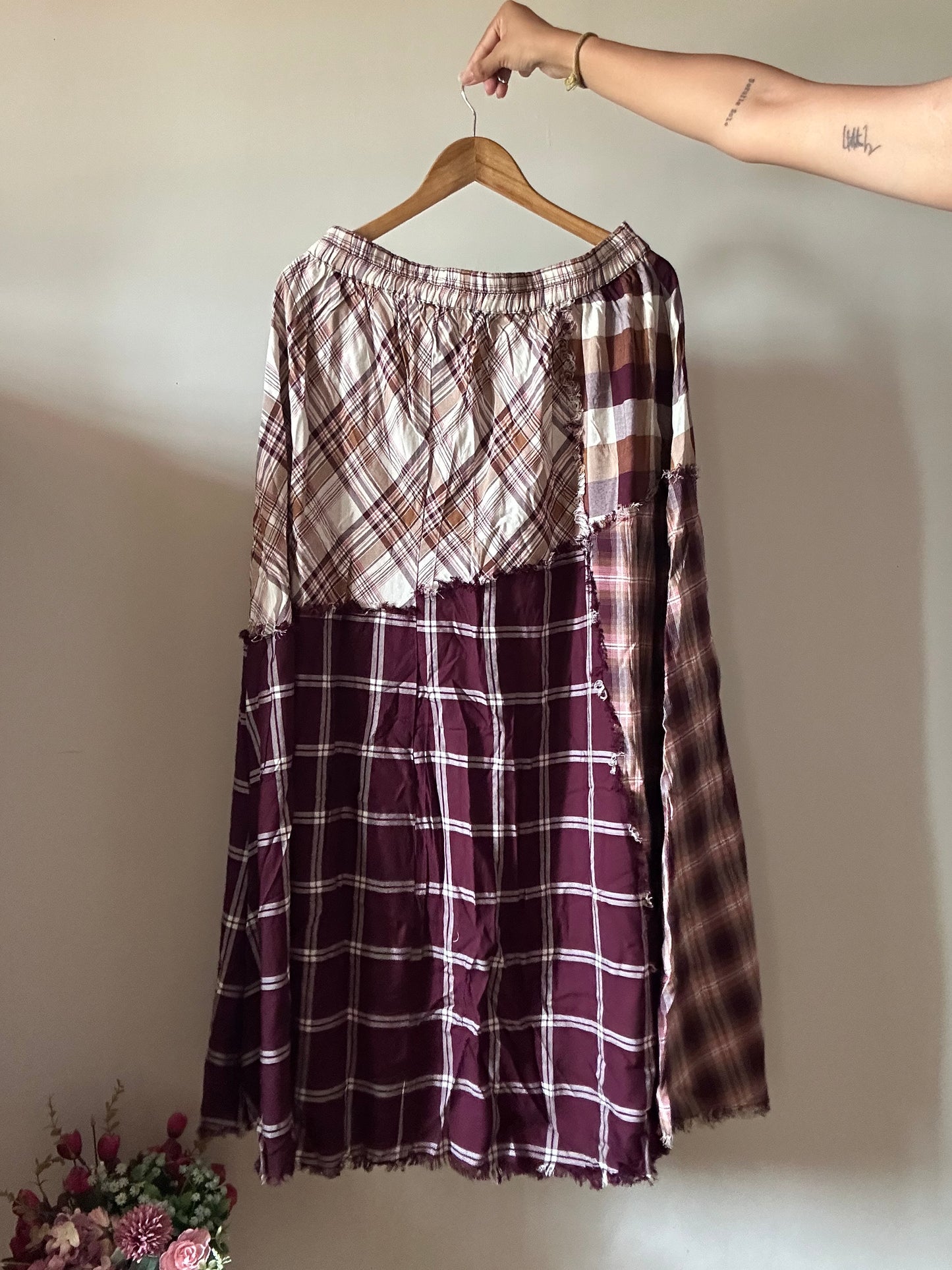 Vintage CATO Patchwork Skirt