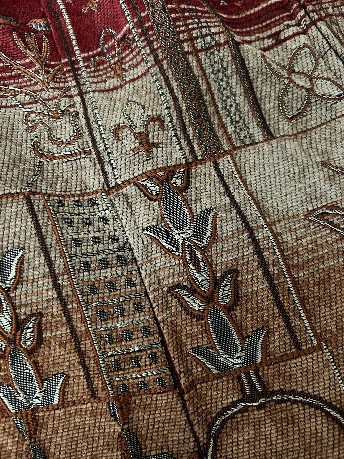 Vintage Dressbarn Woven Front Zipper Jacket