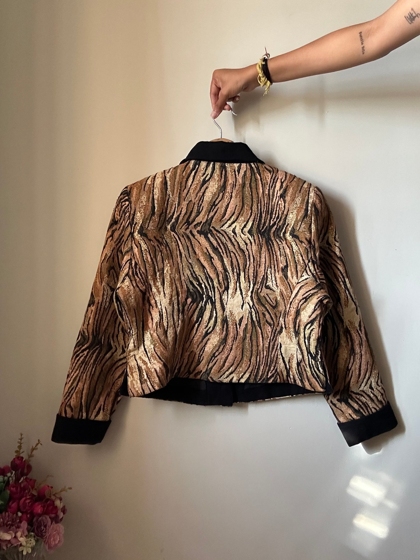 Tunique Vintage Animal Weaved Shaket