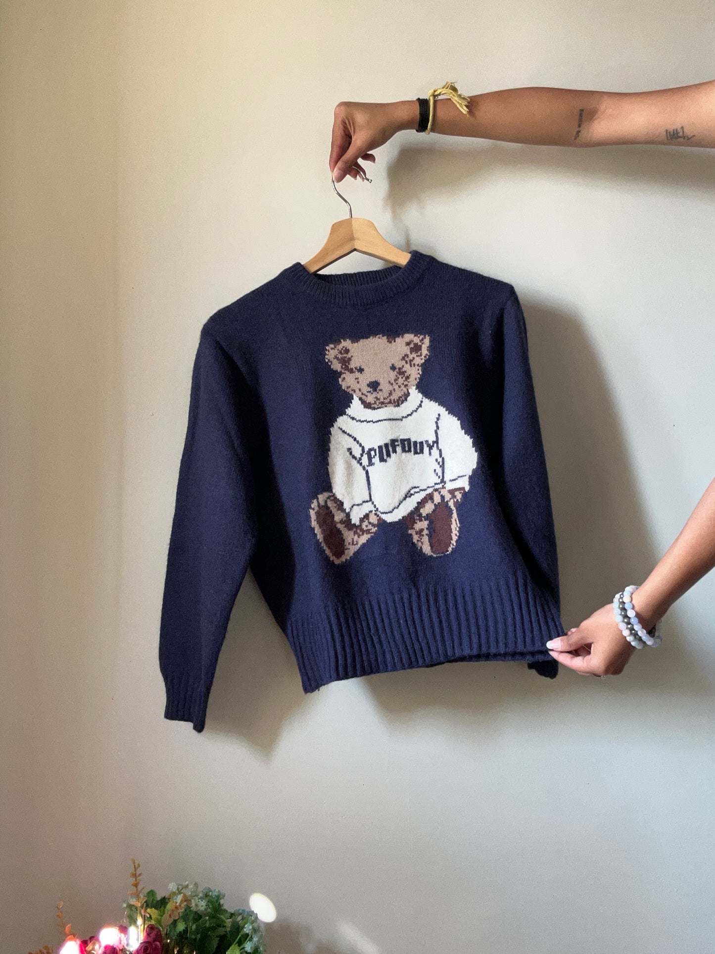 Vintage Teddy Pullover