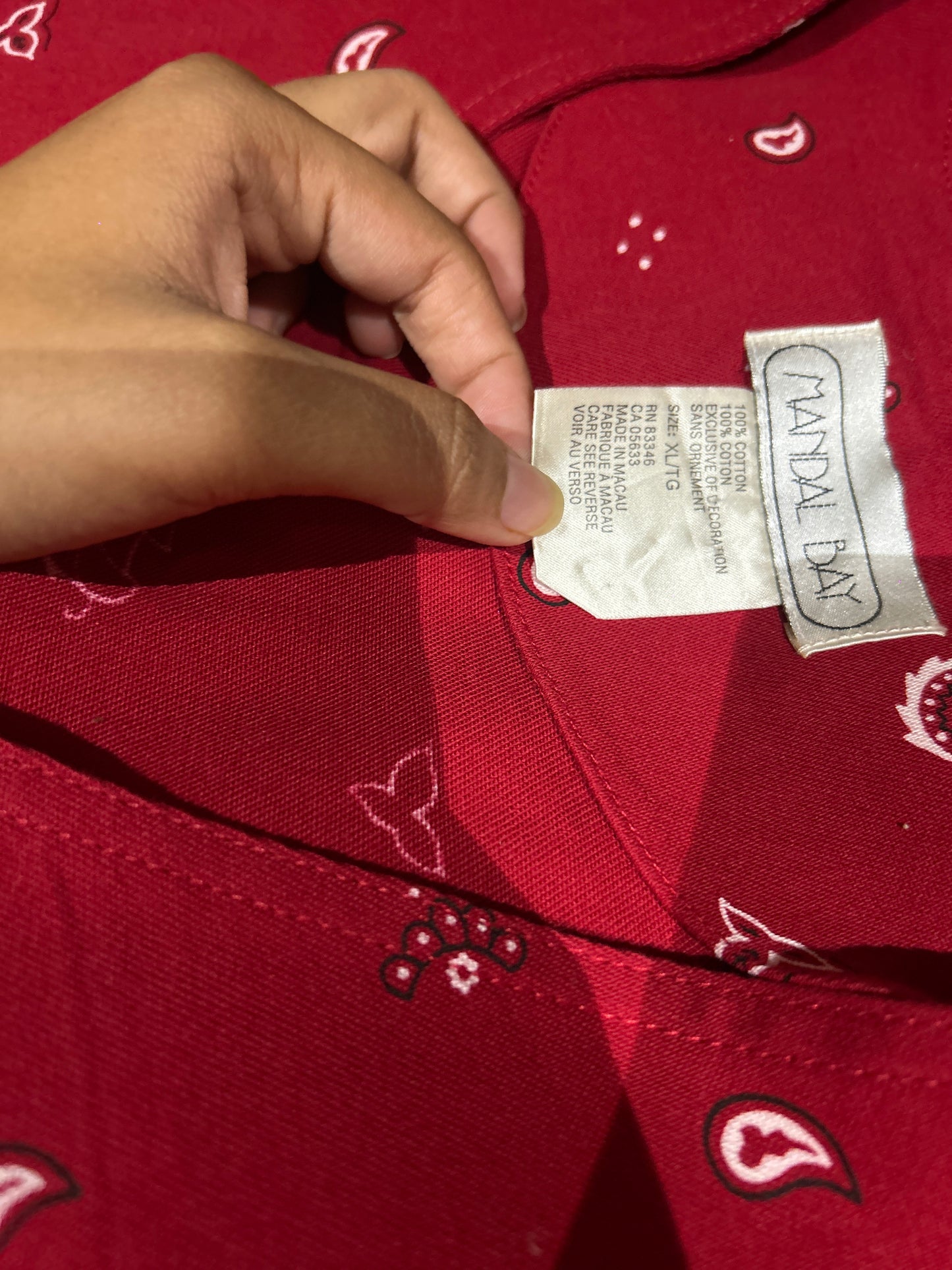 Mandal Bay Vintage Embroidered Vest