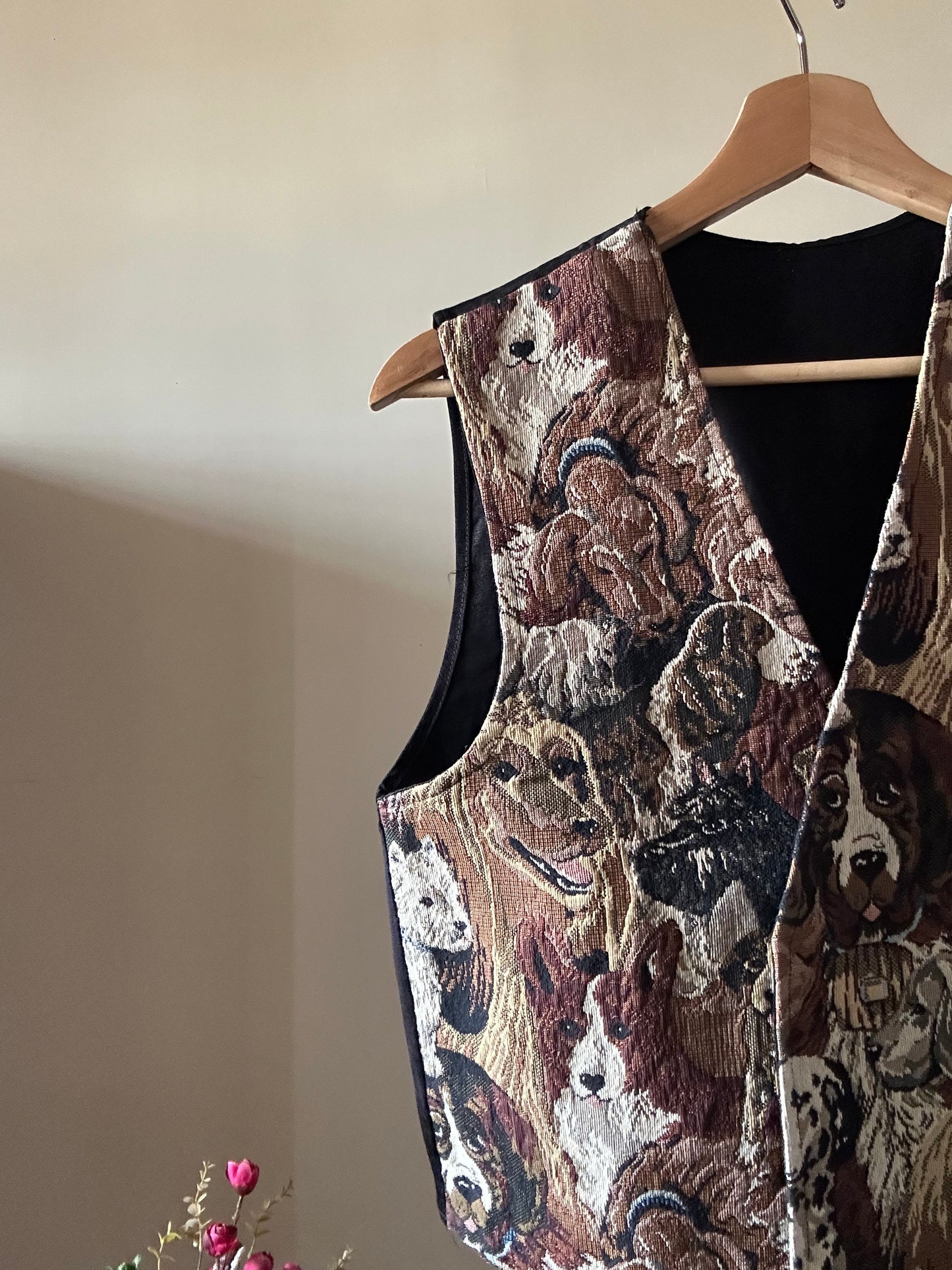 Vintage Doggu Weaved Vest