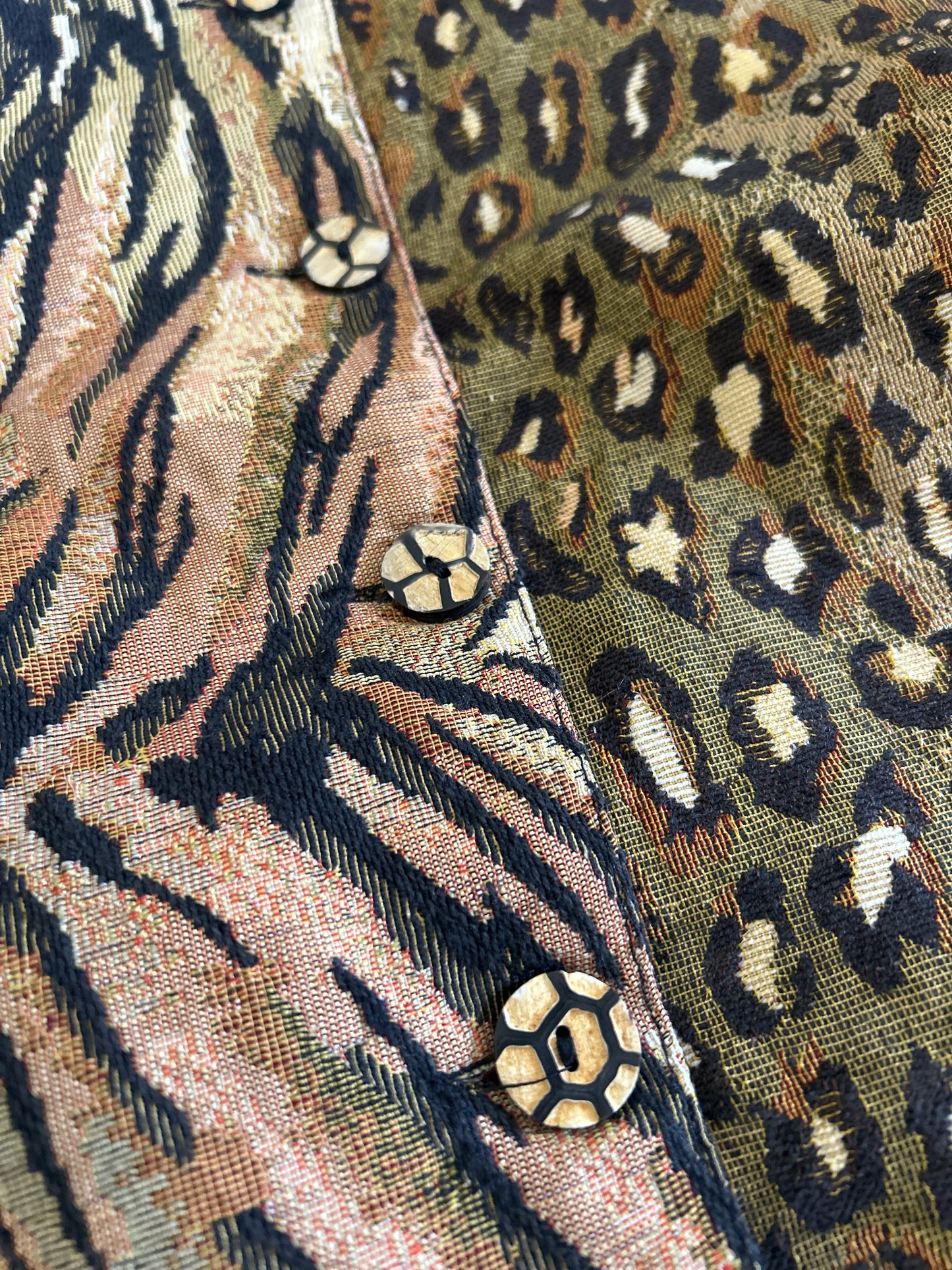Tunique Vintage Animal Weaved Shaket
