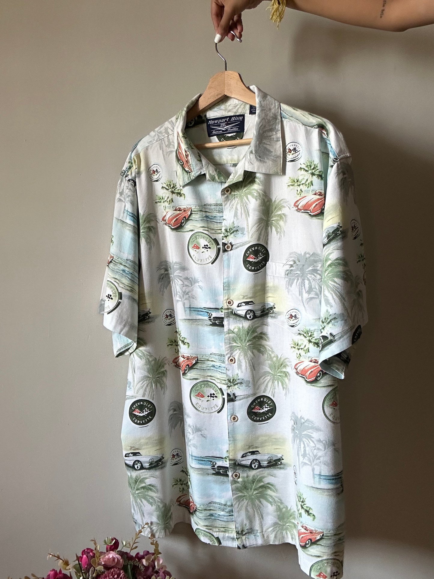 Newport Blue Vintage Shirt