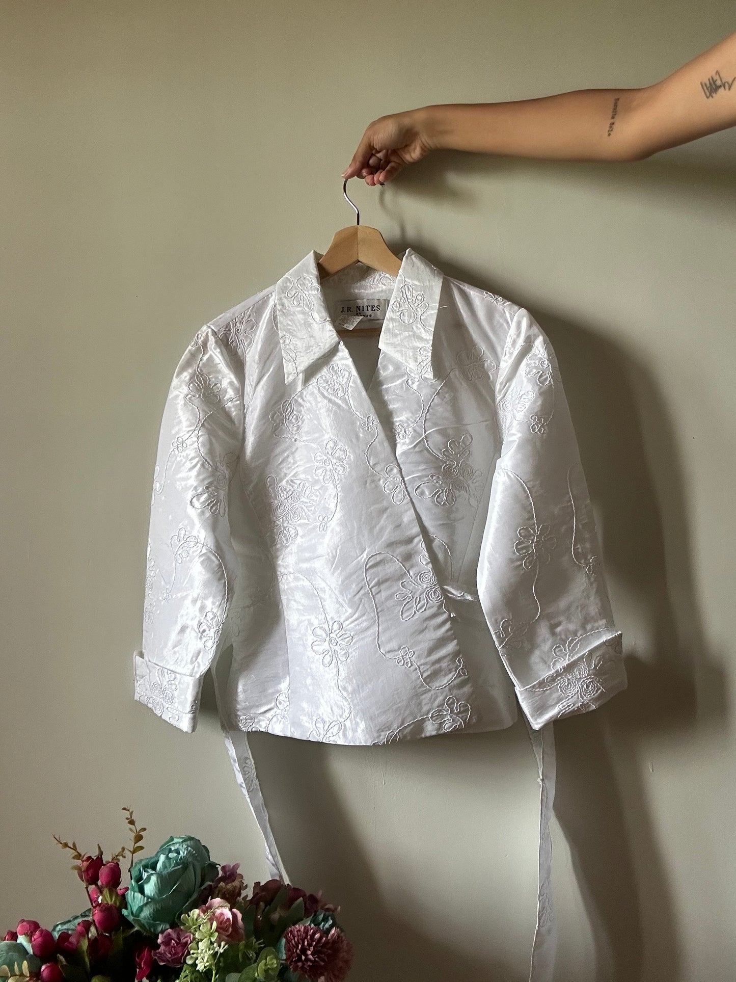 J.R. Nites By Caliendo Vintage Wrap Shirt