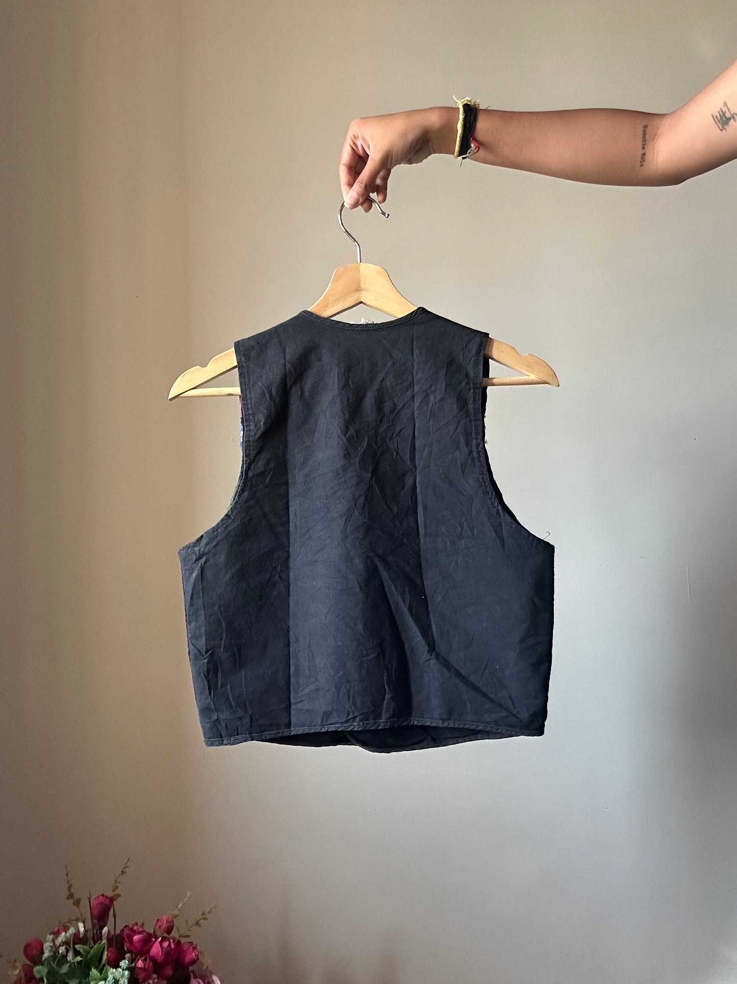 Vintage All Embroidered Vest