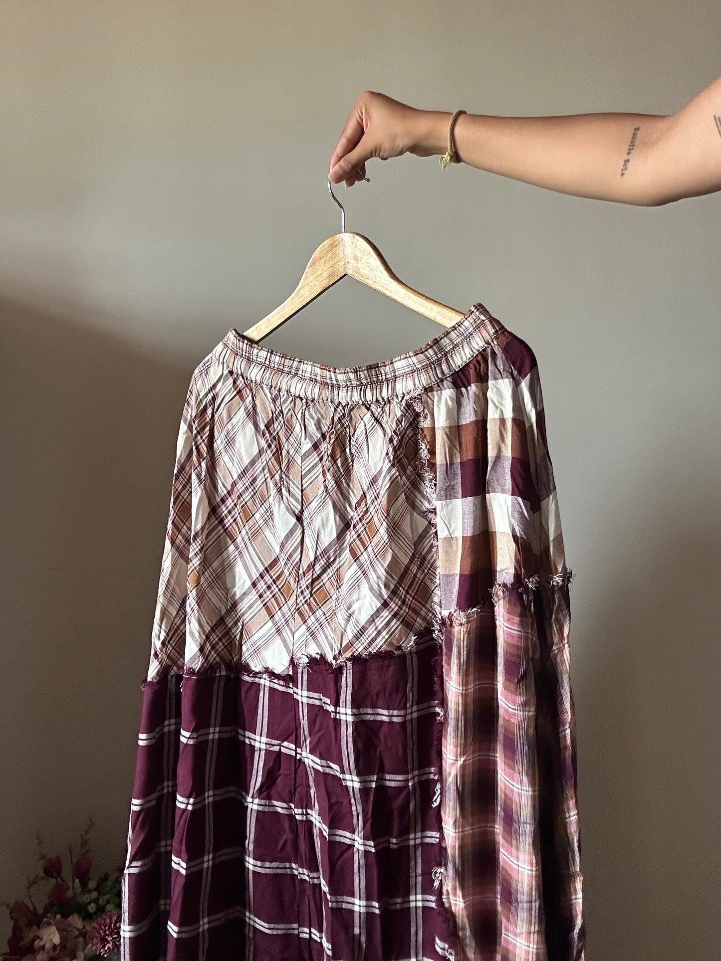 Vintage CATO Patchwork Skirt