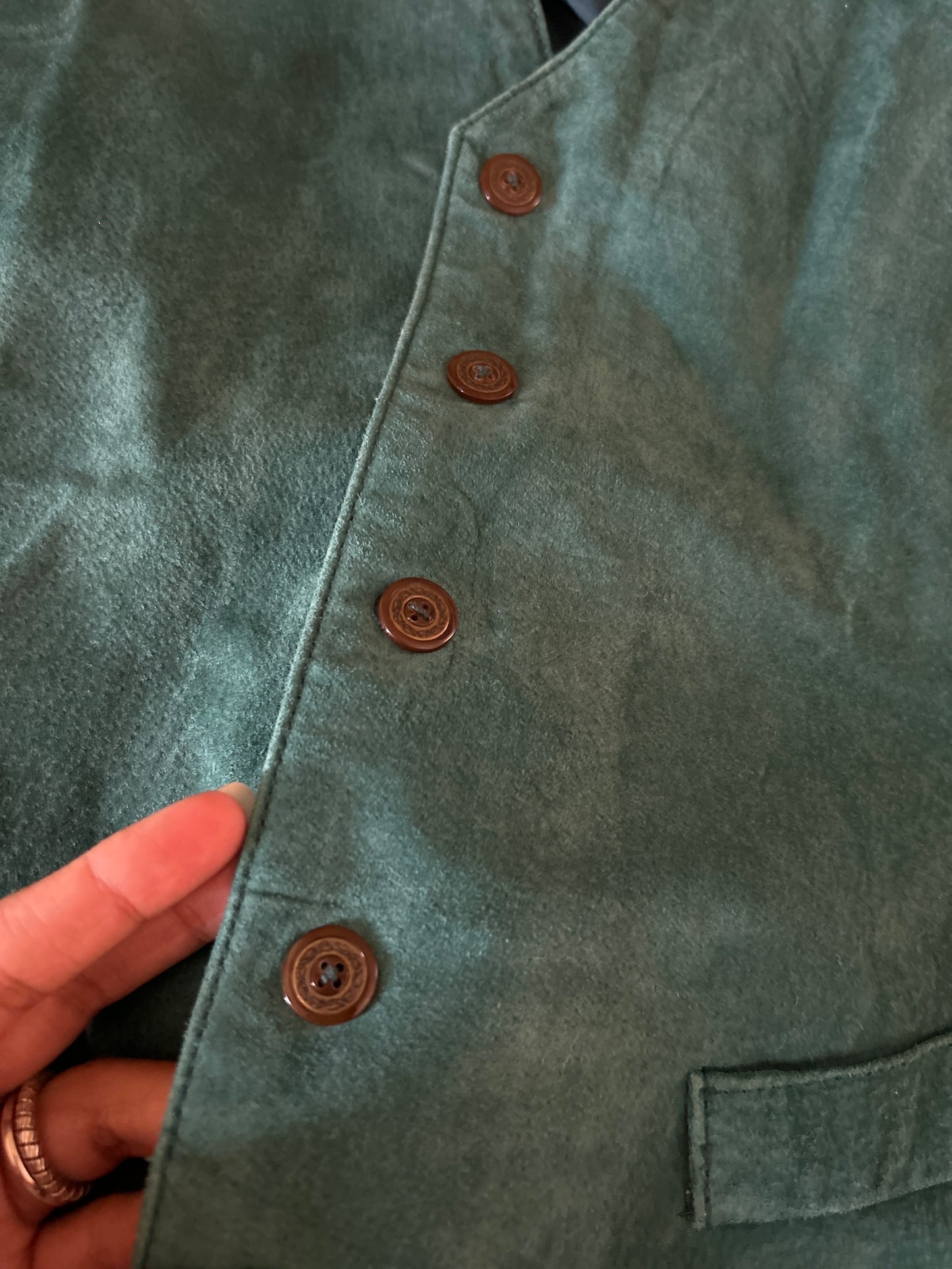 Vintage The Original Arizona Jean Company Pure Leather Vest