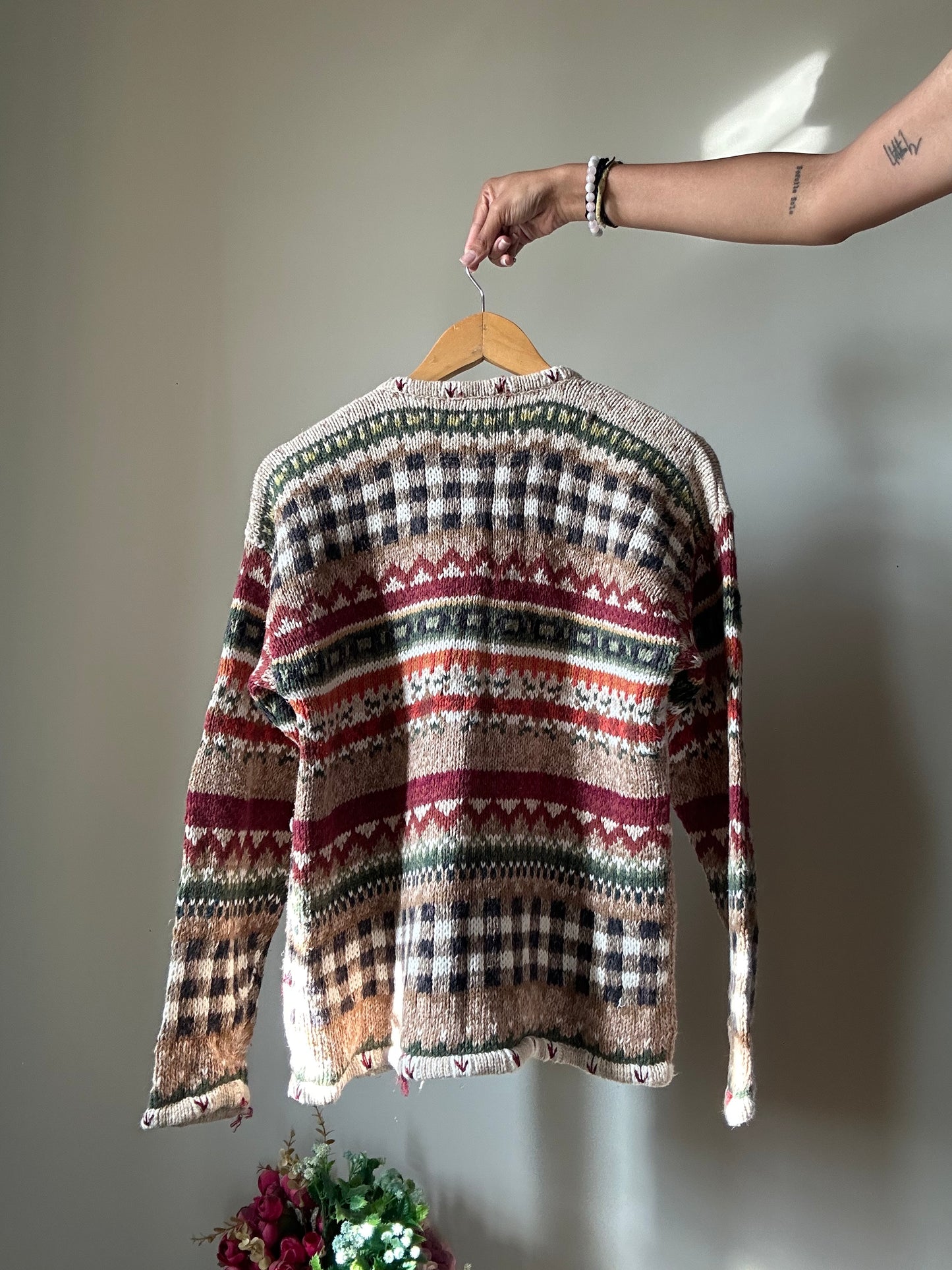 Heirloom Collectibles Vintage Embroidered Cardigan