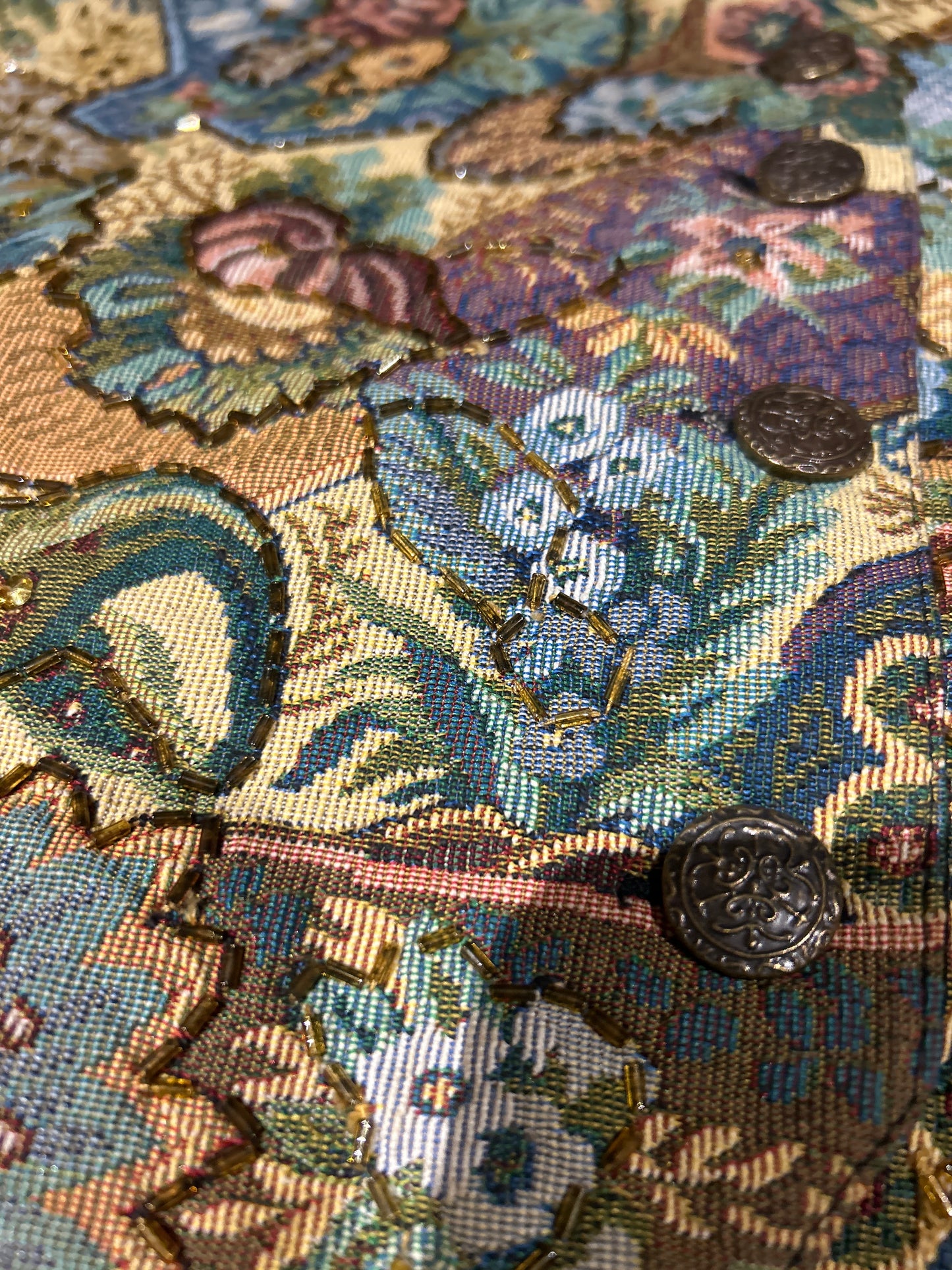Jane Ashley Vintage Beaded Vest