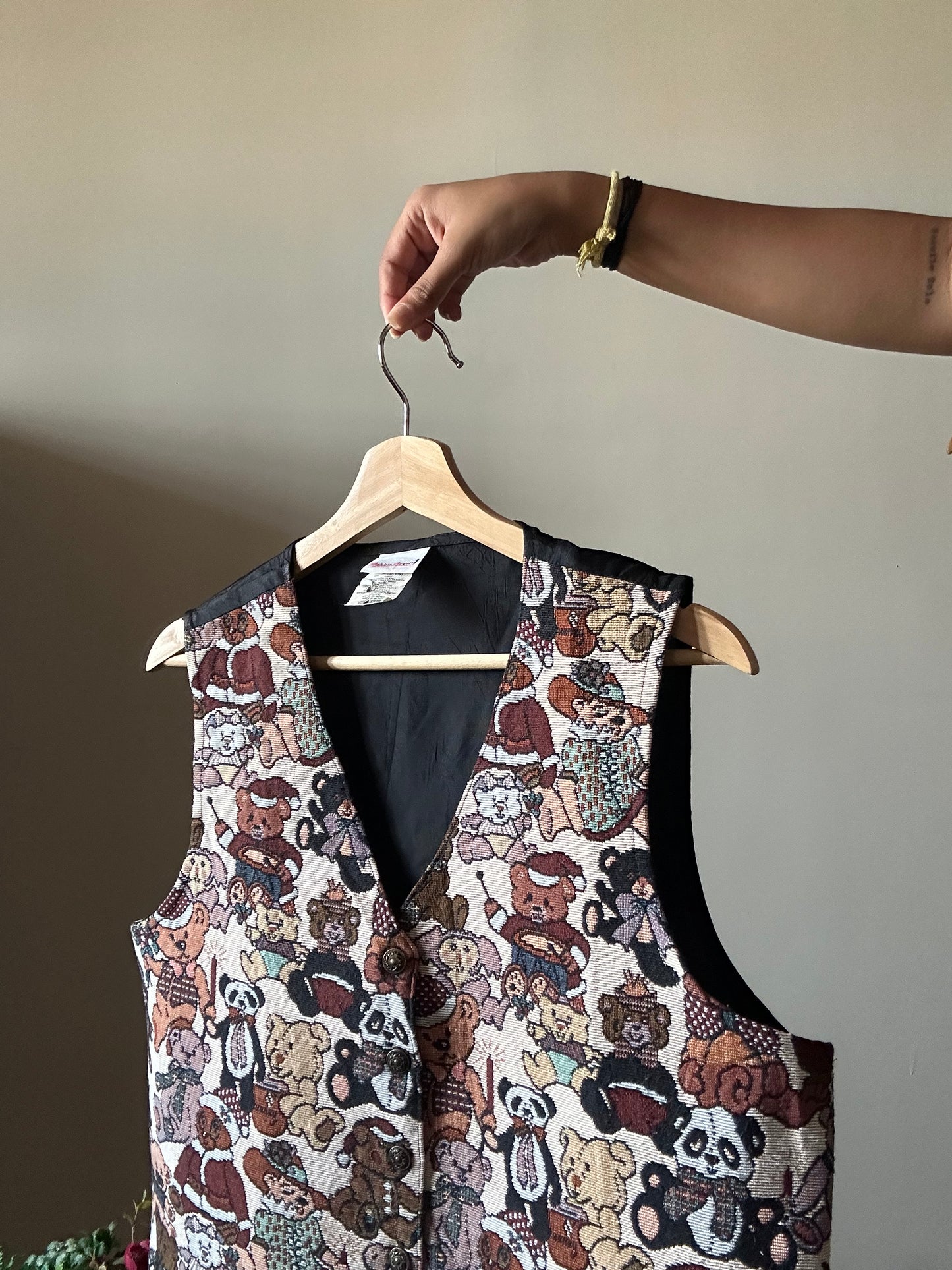 Vintage Bobbie Brooks Teddy Vest