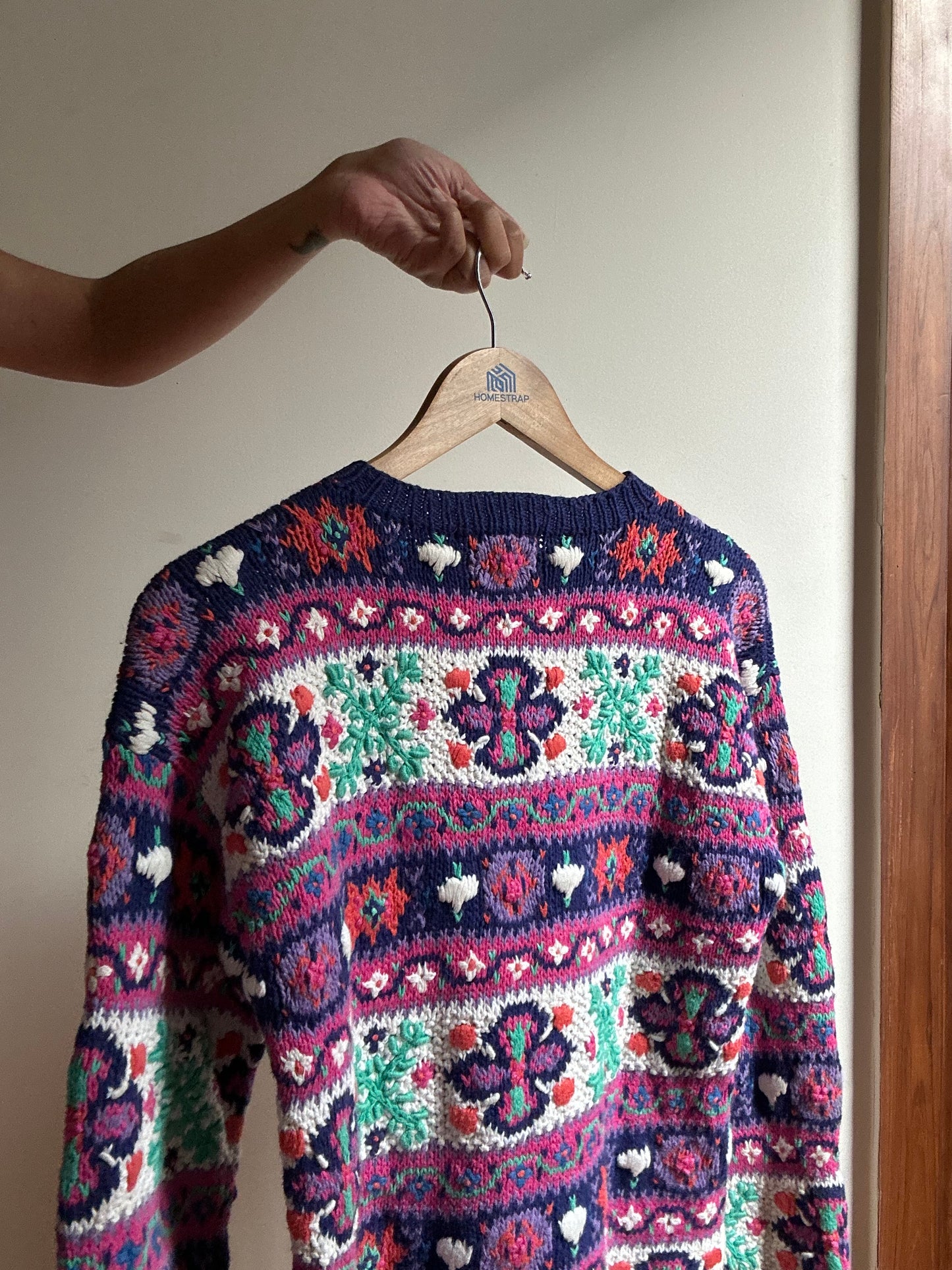 Northern Isles Vintage Hand Knit Pullover