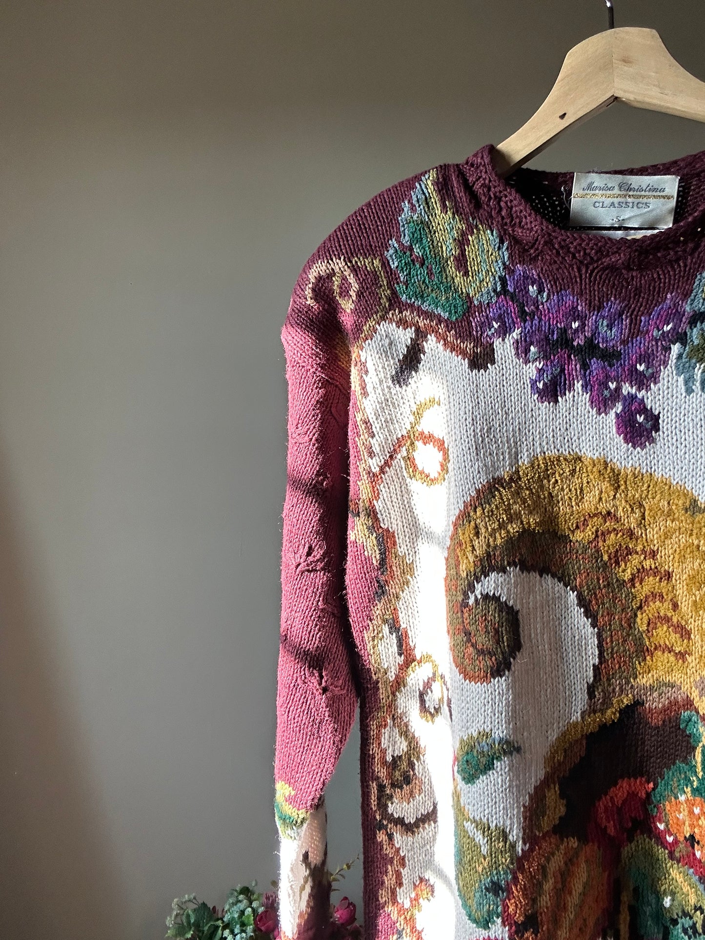 Marisa Christina Hand Knit Pullover