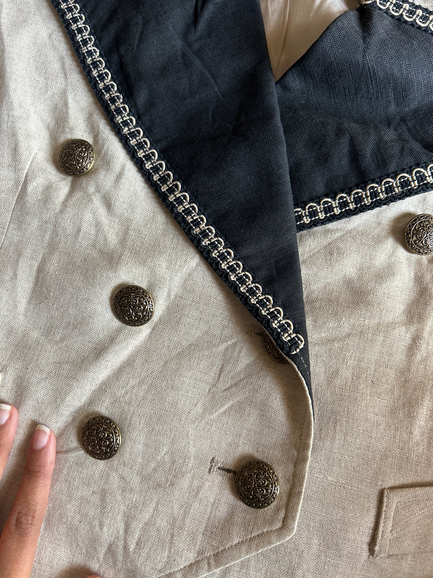Vintage Harris Wallace Cropped Blazer