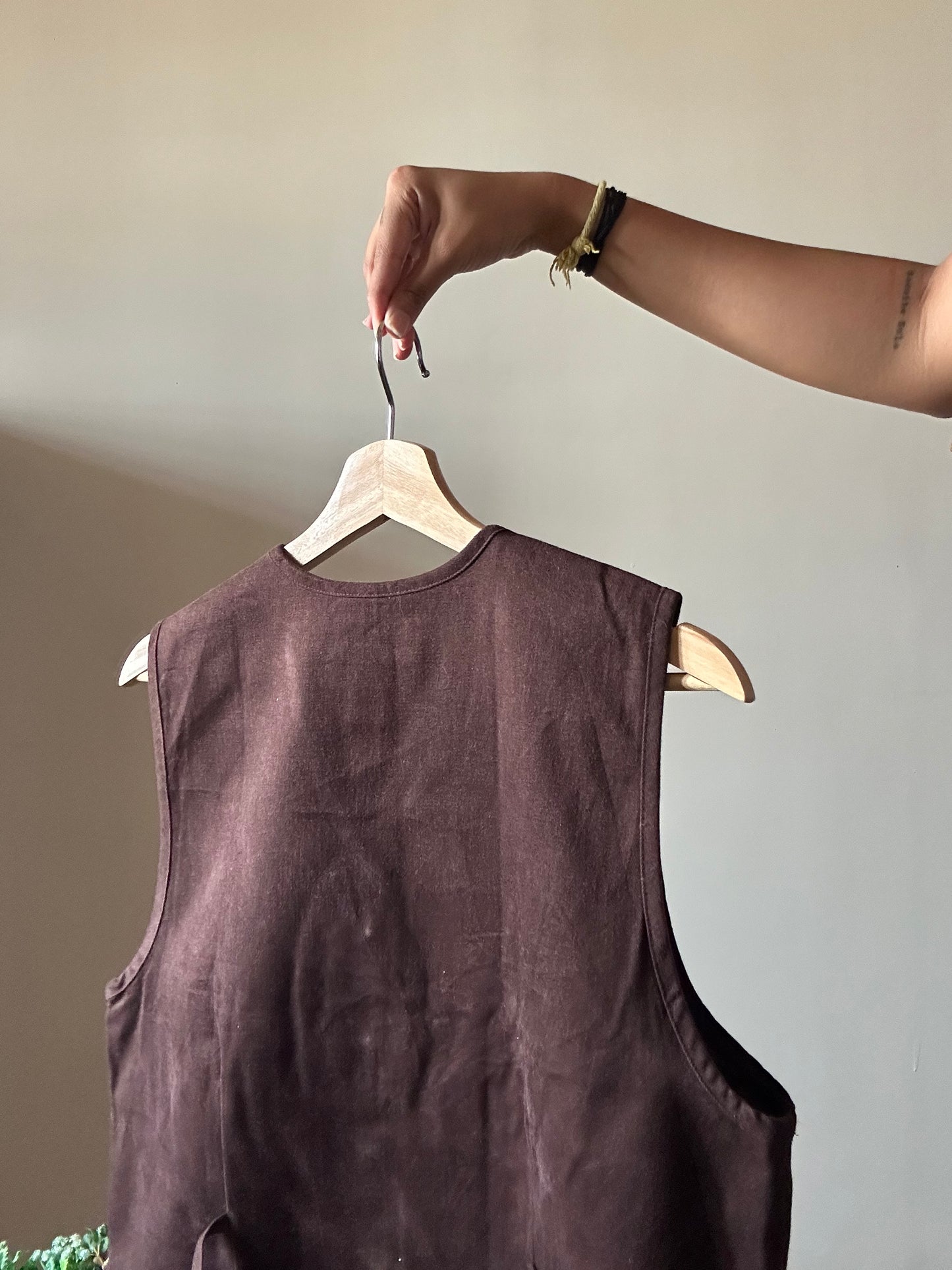 Bechamel Vintage 90s Embroidered Vest