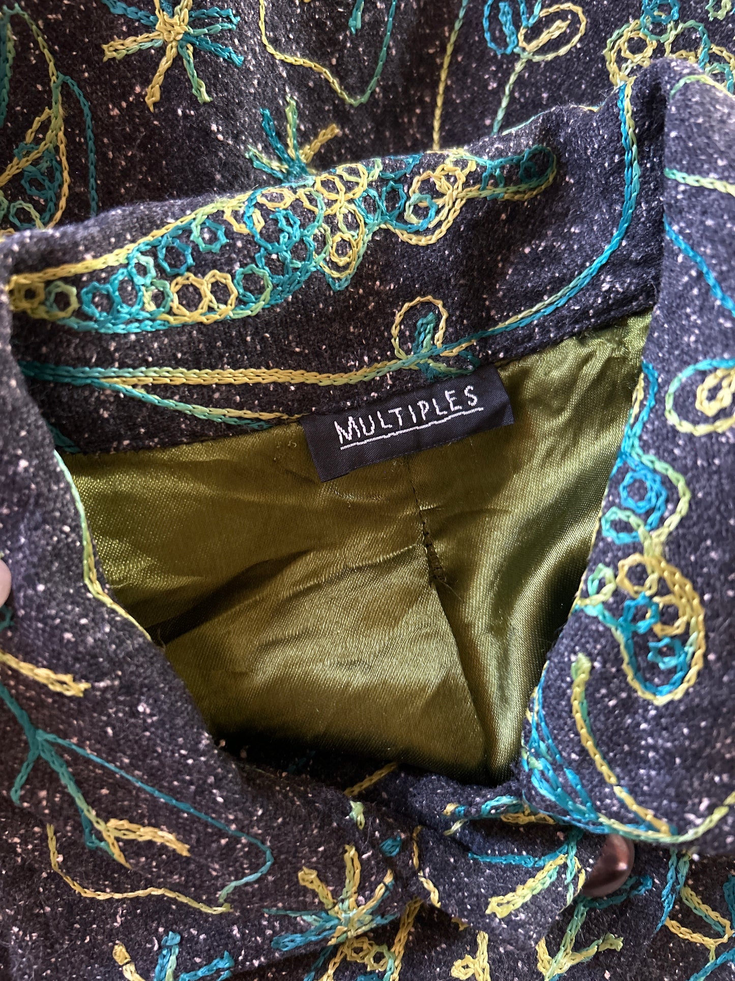 Multiples Vintage All Embroidered Shaket