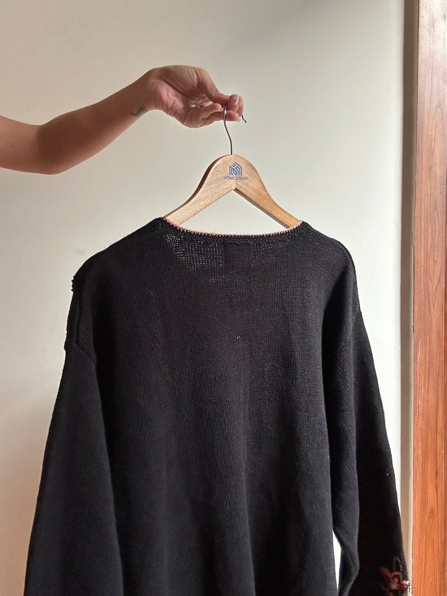 Charly St Claire Vintage Embroidered Cardigan