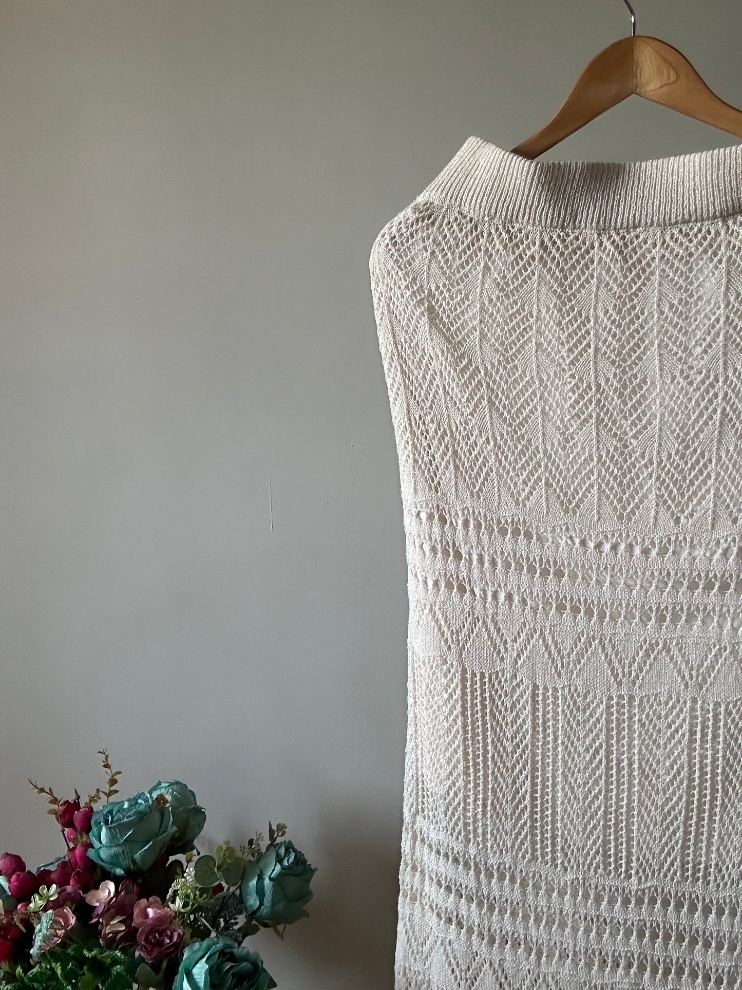 Crochet Vintage Long Skirt