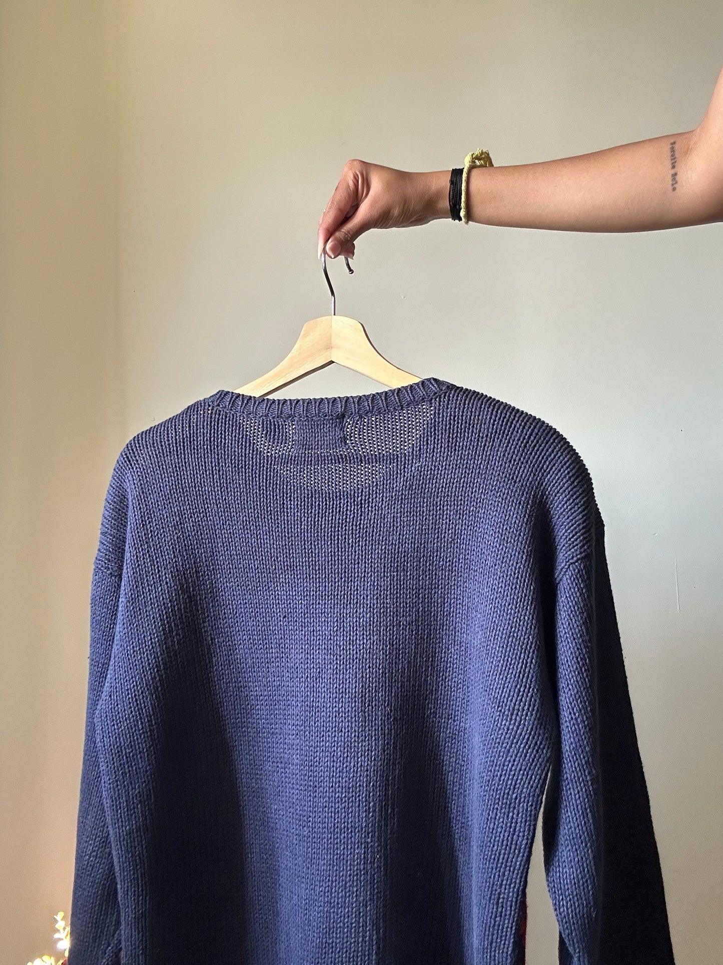 Ashley Vintage Hand Knit Pullover