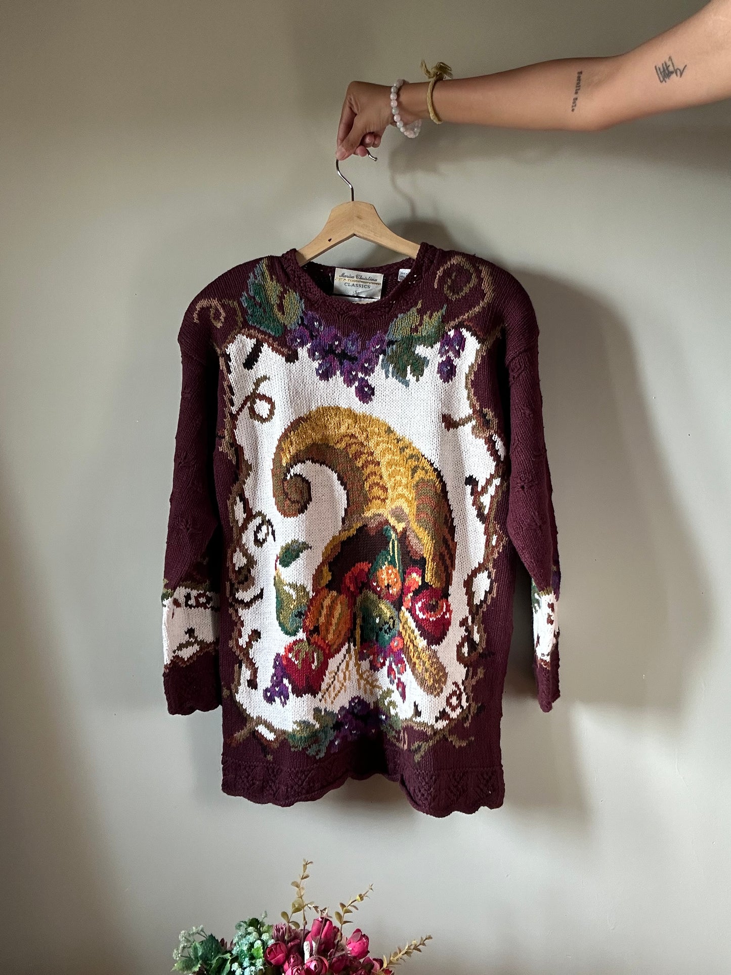 Marisa Christina Hand Knit Pullover