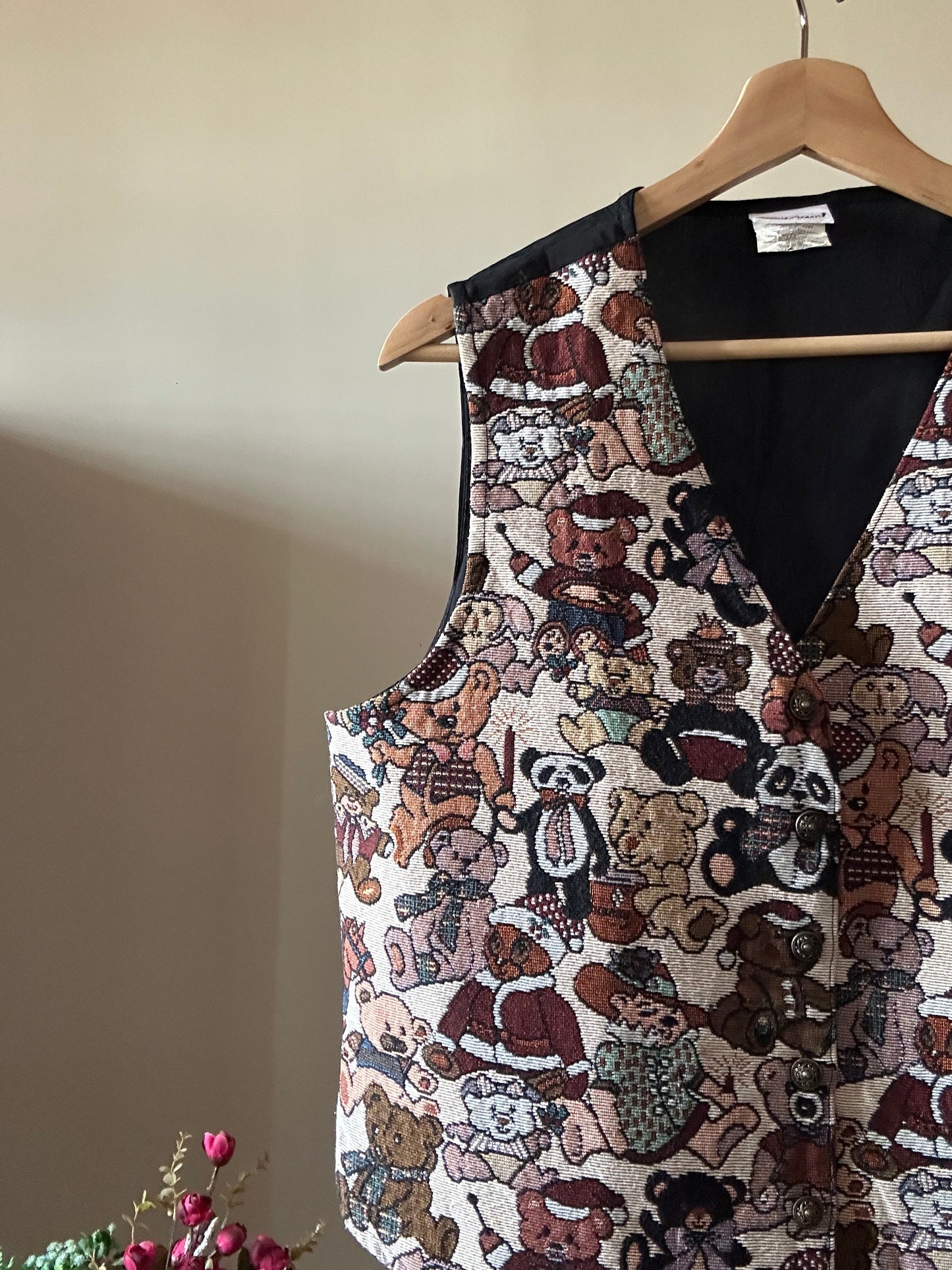 Vintage Bobbie Brooks Teddy Vest