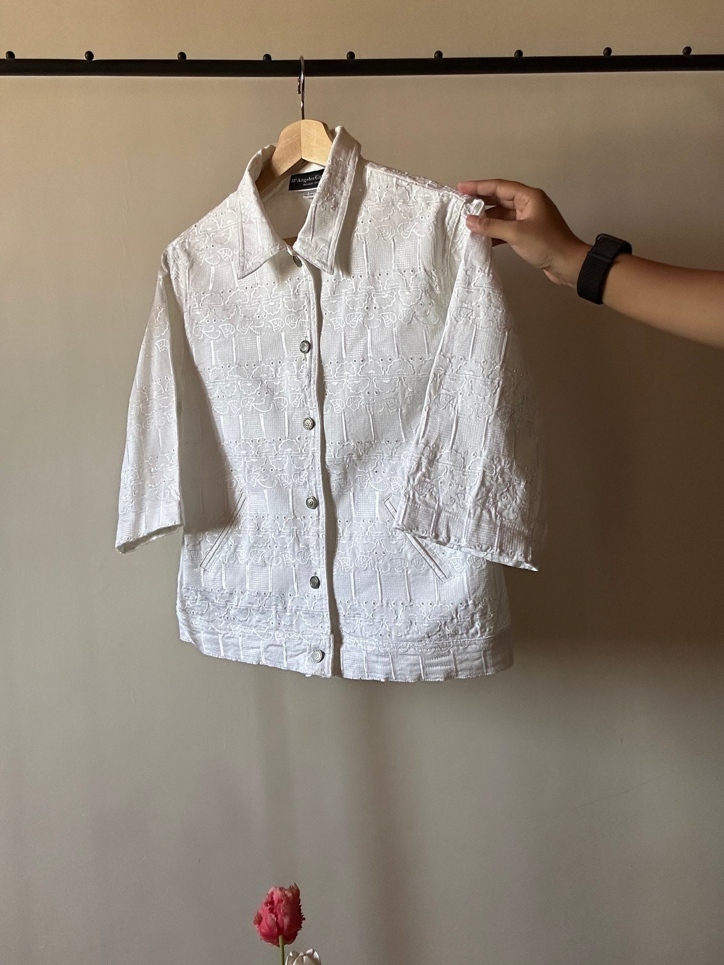 Vintage Ma Angeles garcía Embroidered Shaket