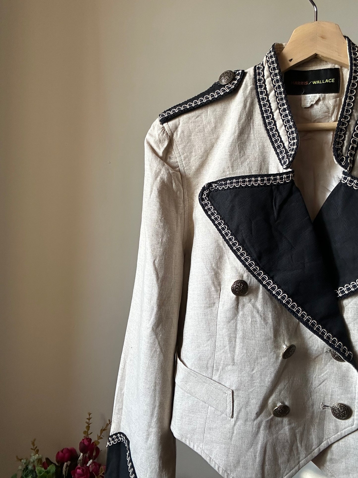 Vintage Harris Wallace Cropped Blazer