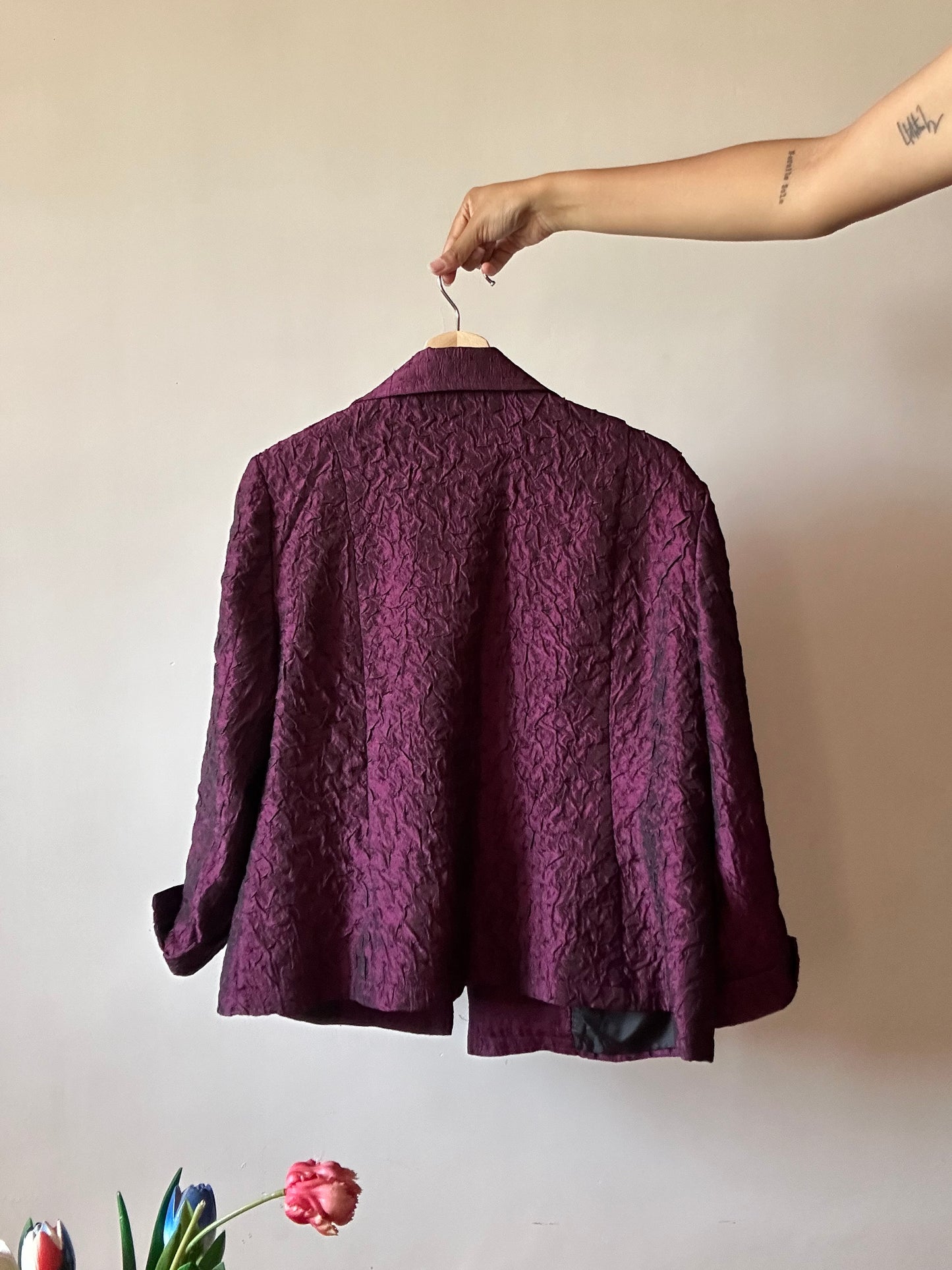 Chico’s Front Open Vintage Shaket
