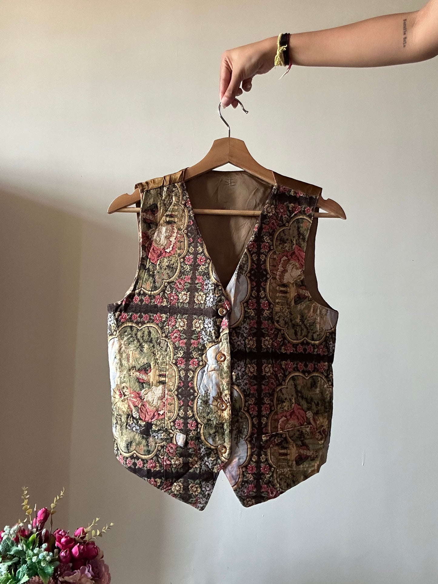 Vintage Weaved Vest
