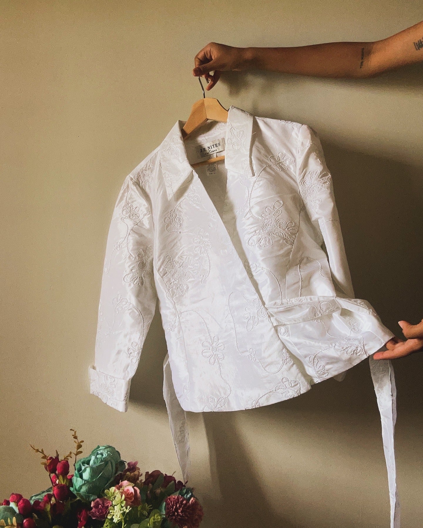 J.R. Nites By Caliendo Vintage Wrap Shirt