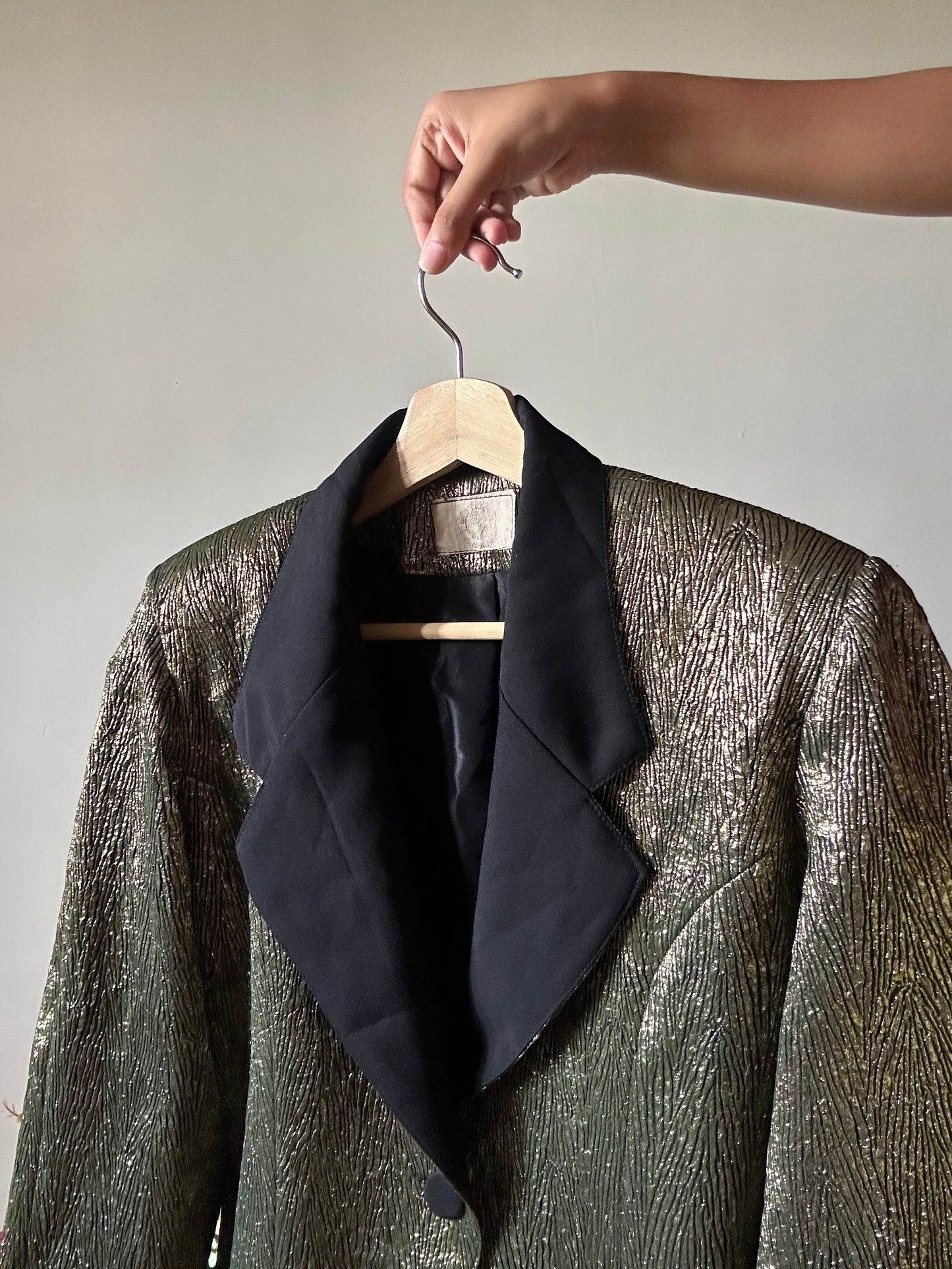 Vintage Flee Texted Blazer
