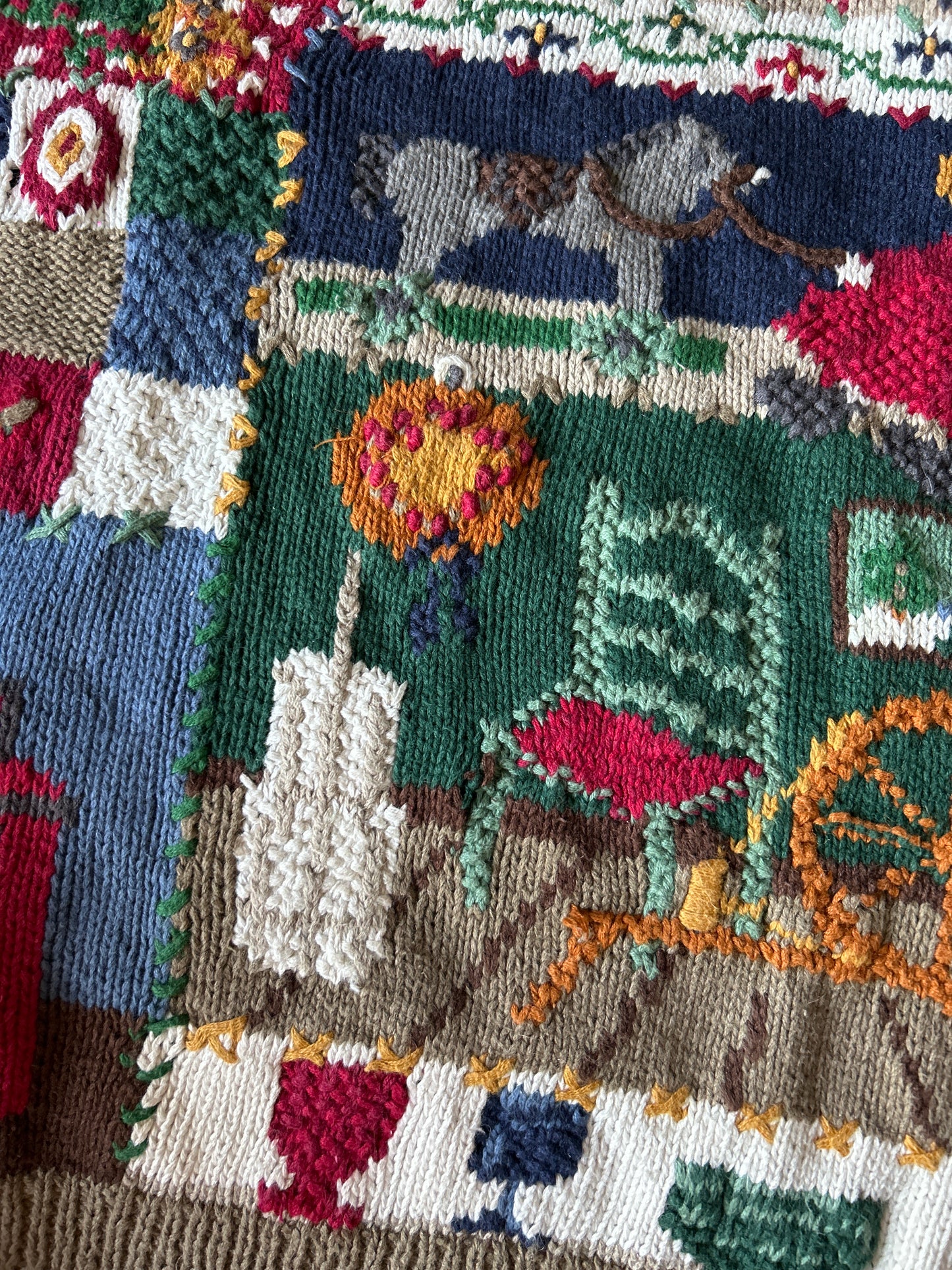 Signatures By Northern Isles Vintage Little House Pullover