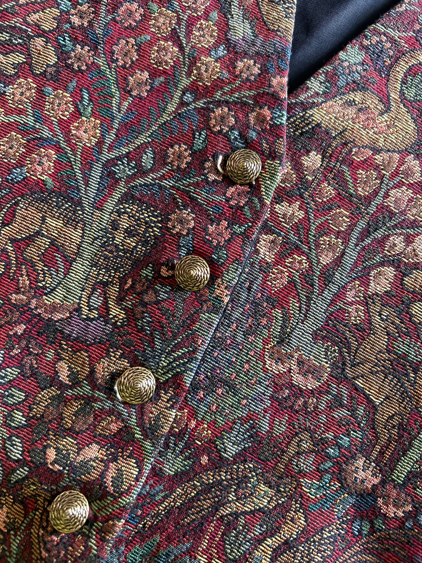 Vintage Jennie Vaughn Designs Vest