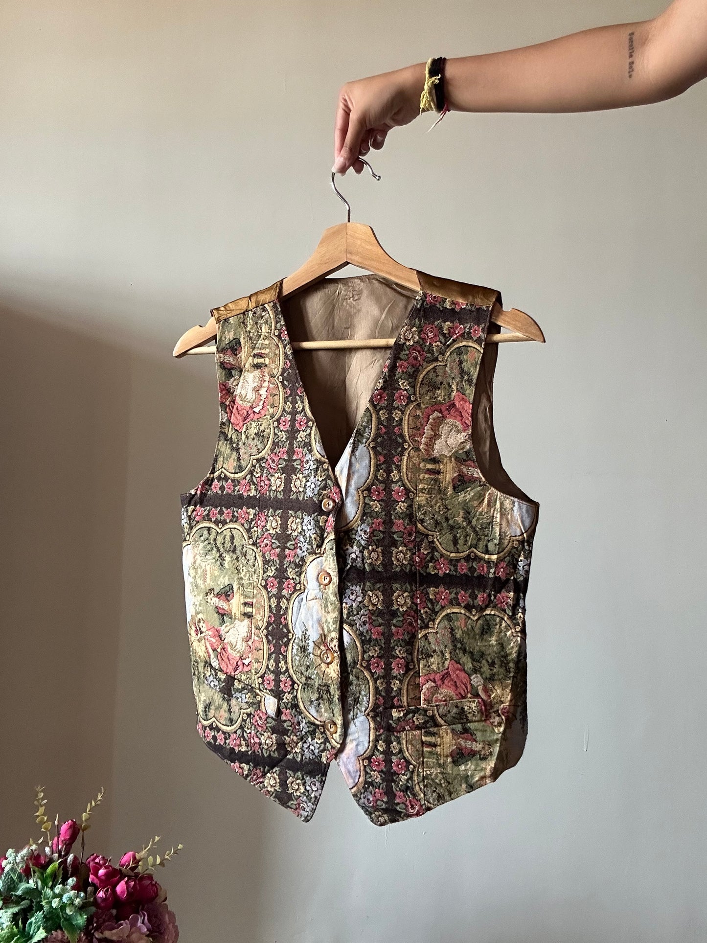 Vintage Weaved Vest