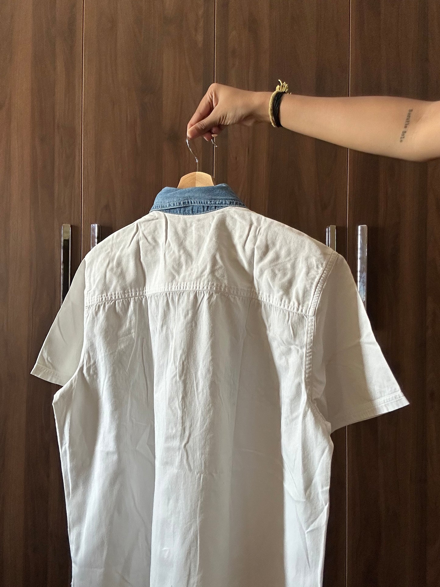 Bobbie Brooks Vintage Embroidered Denim Shirt