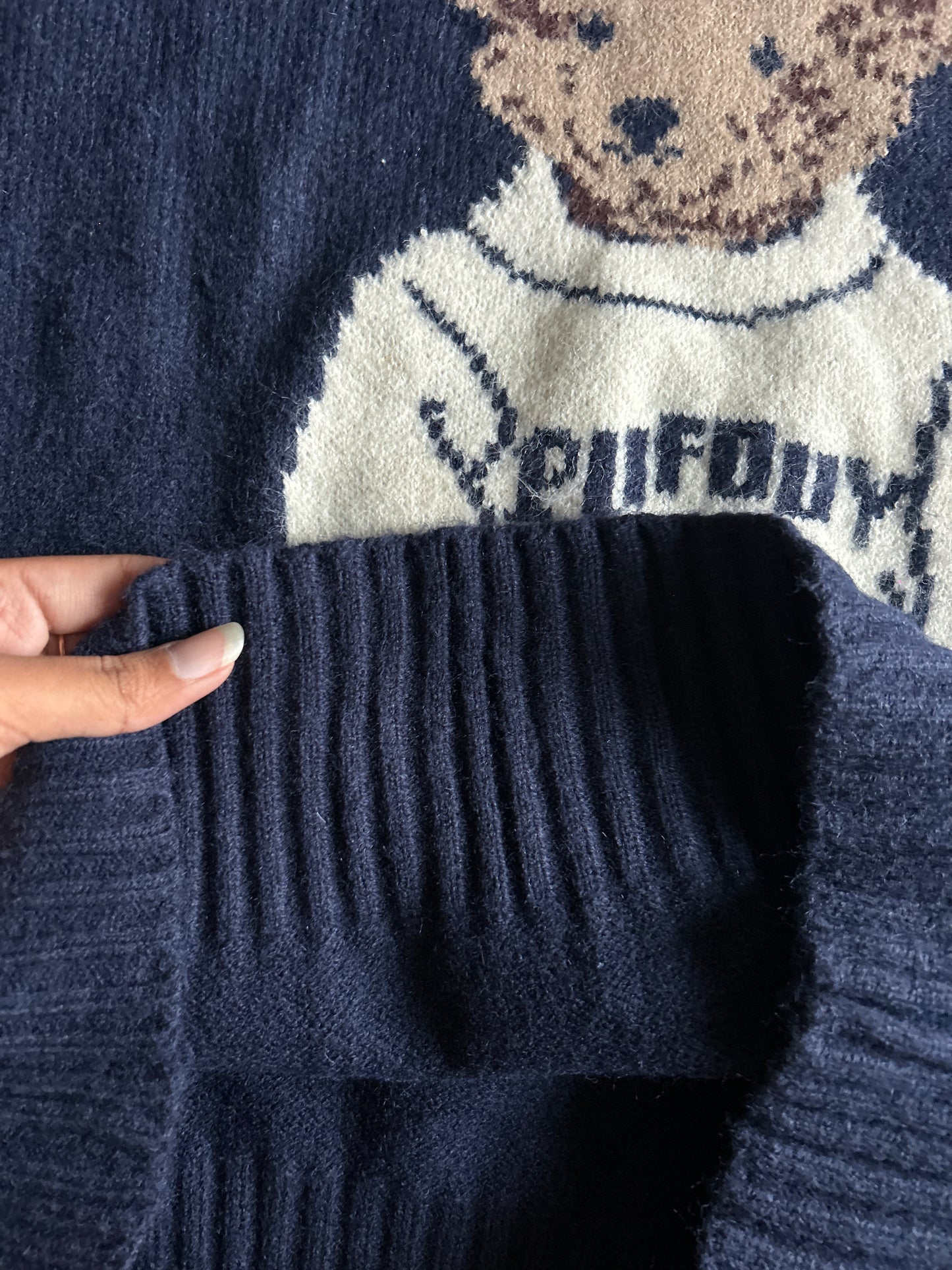 Vintage Teddy Pullover