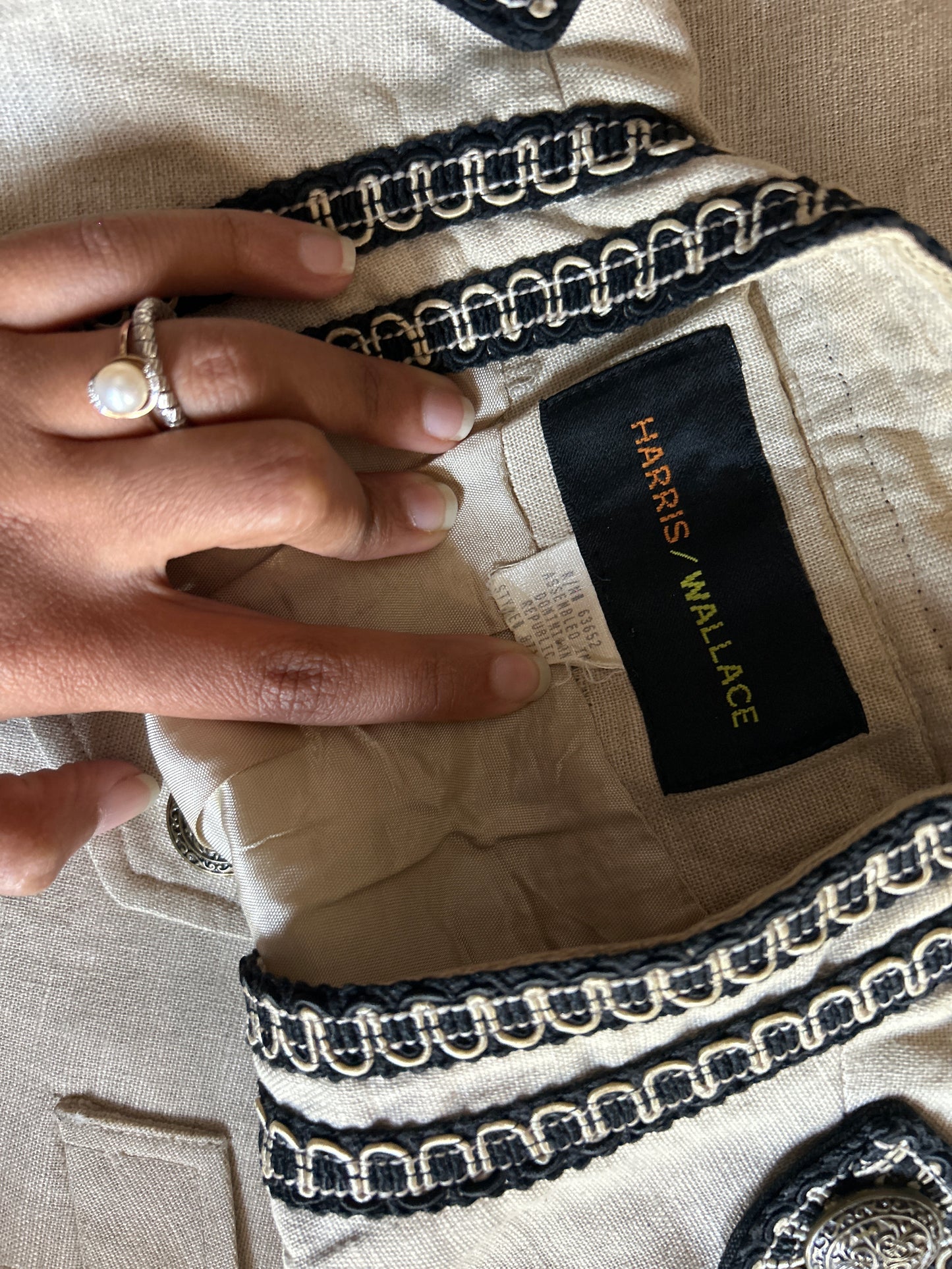 Vintage Harris Wallace Cropped Blazer