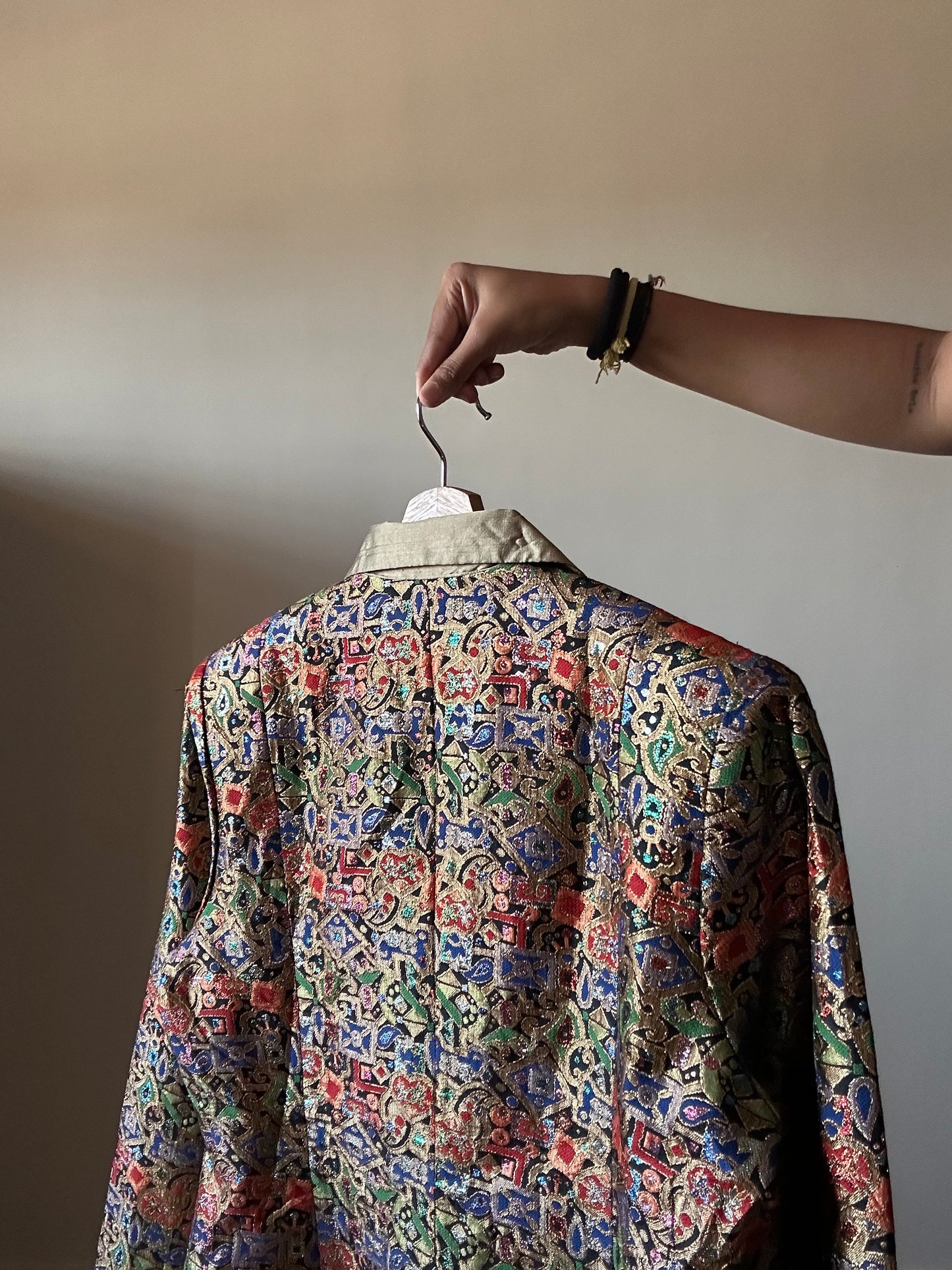 Vintage Anthea Crawford All Weaved Blazer