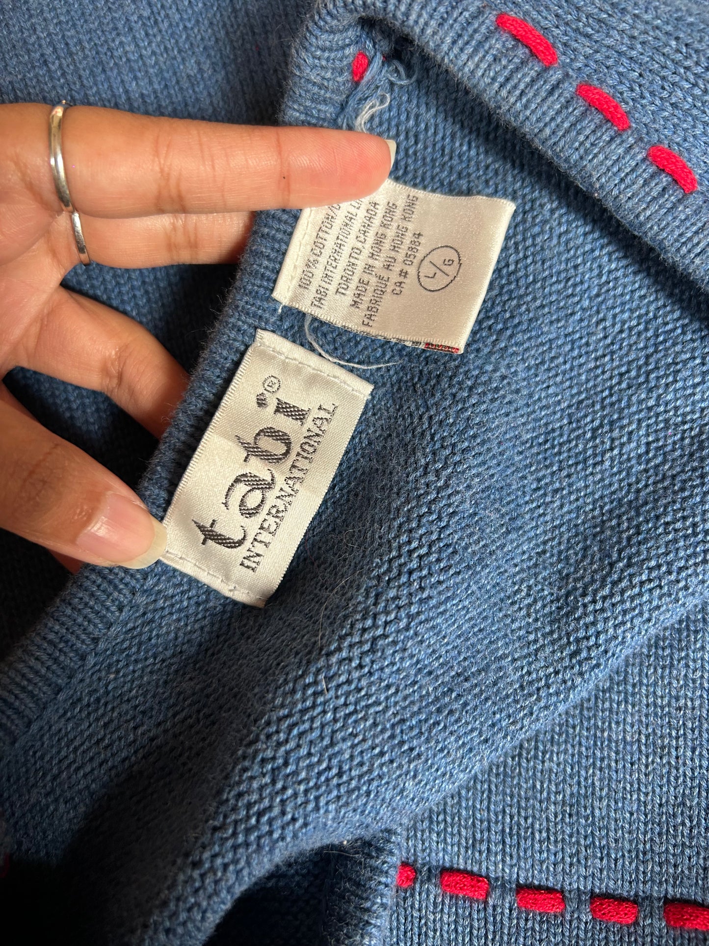 Tabi International Vintage Knit Vest