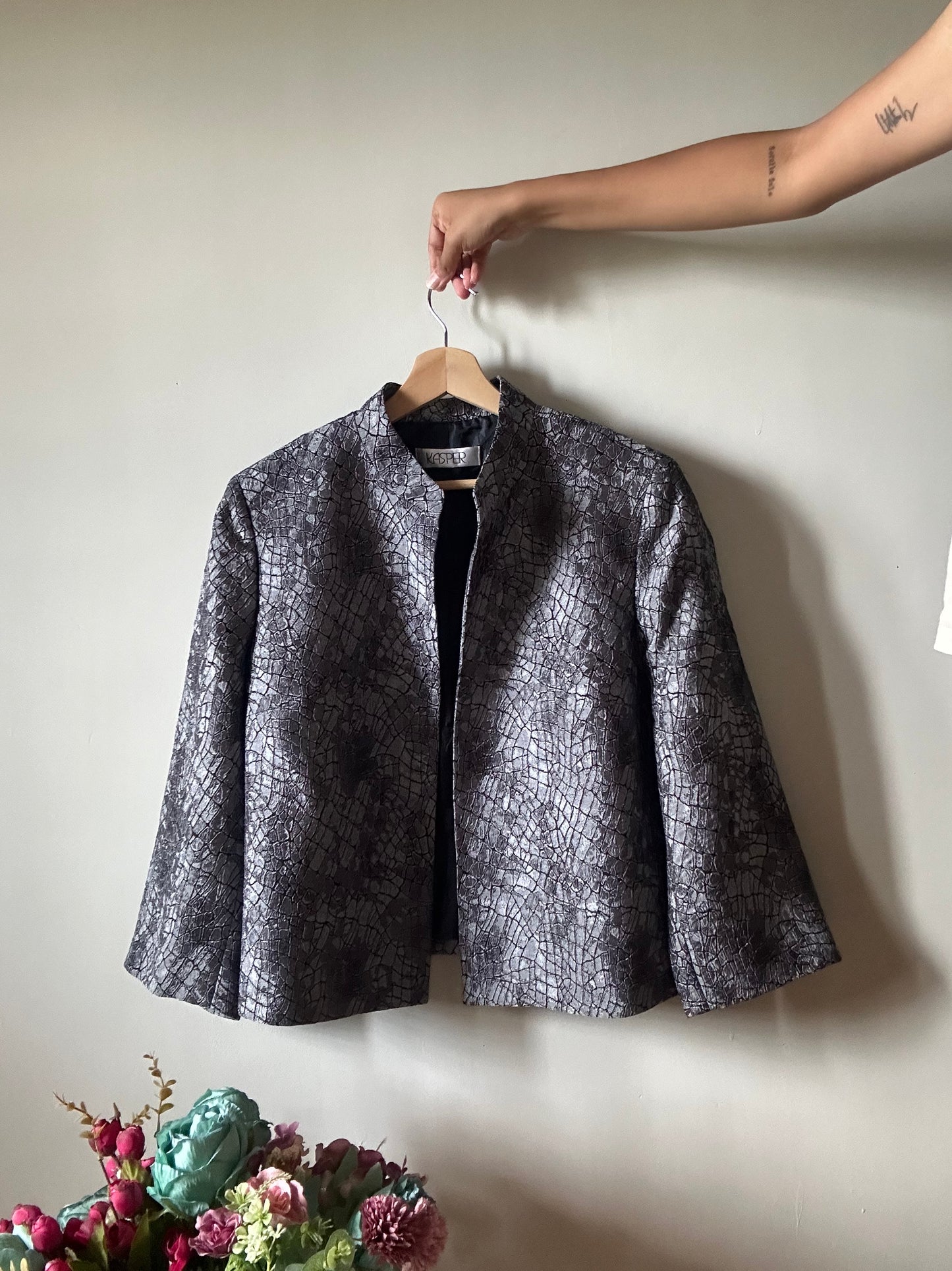 Kasper Vintage Open Front Jacket