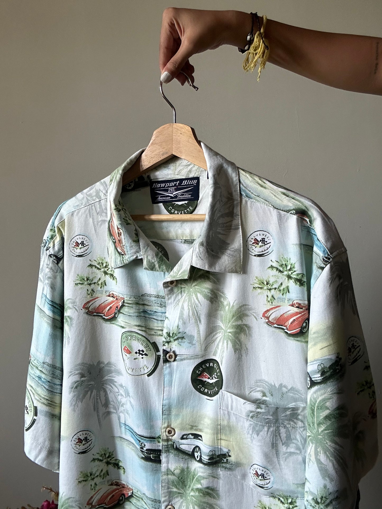Newport Blue Vintage Shirt