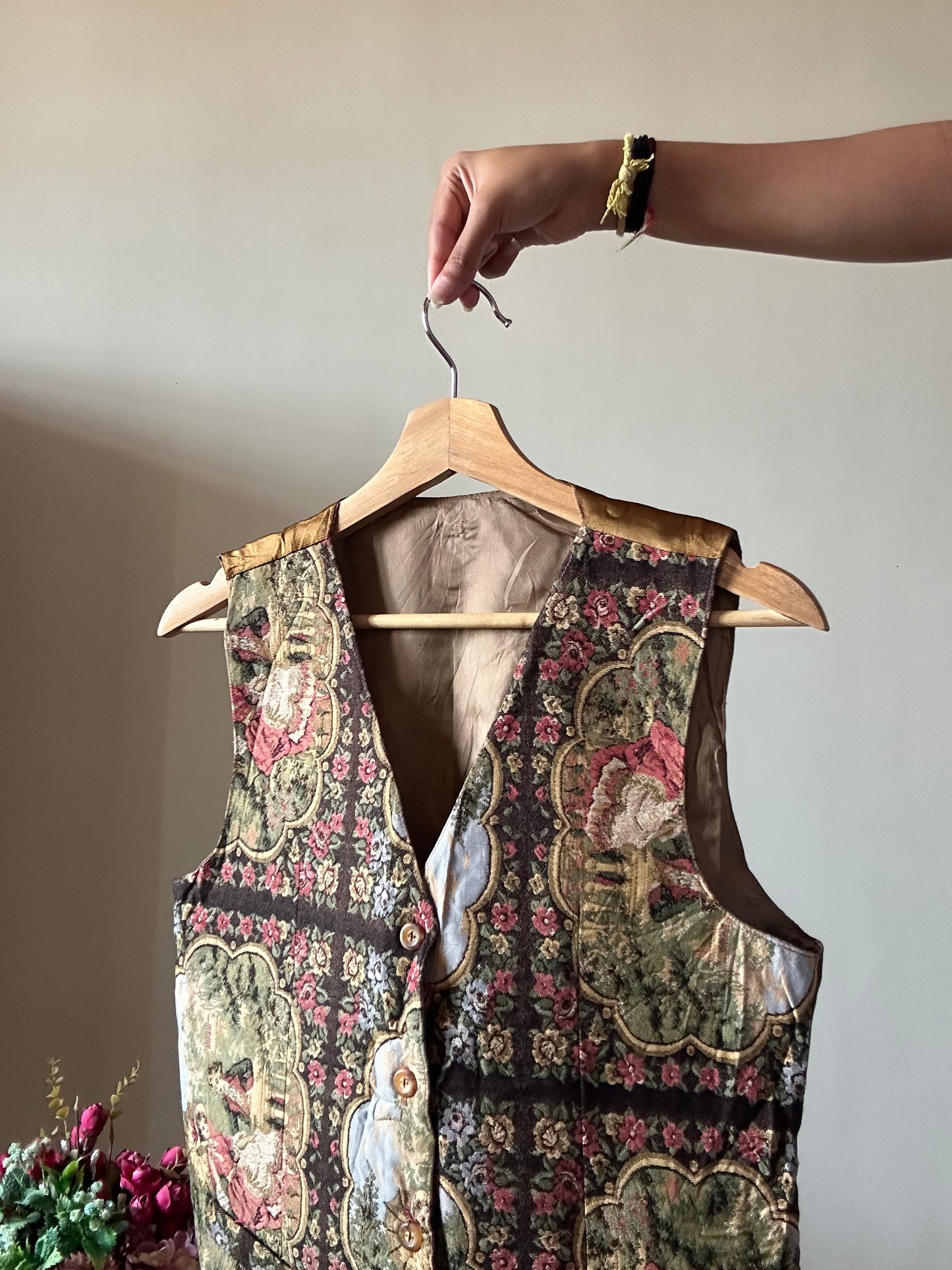 Vintage Weaved Vest