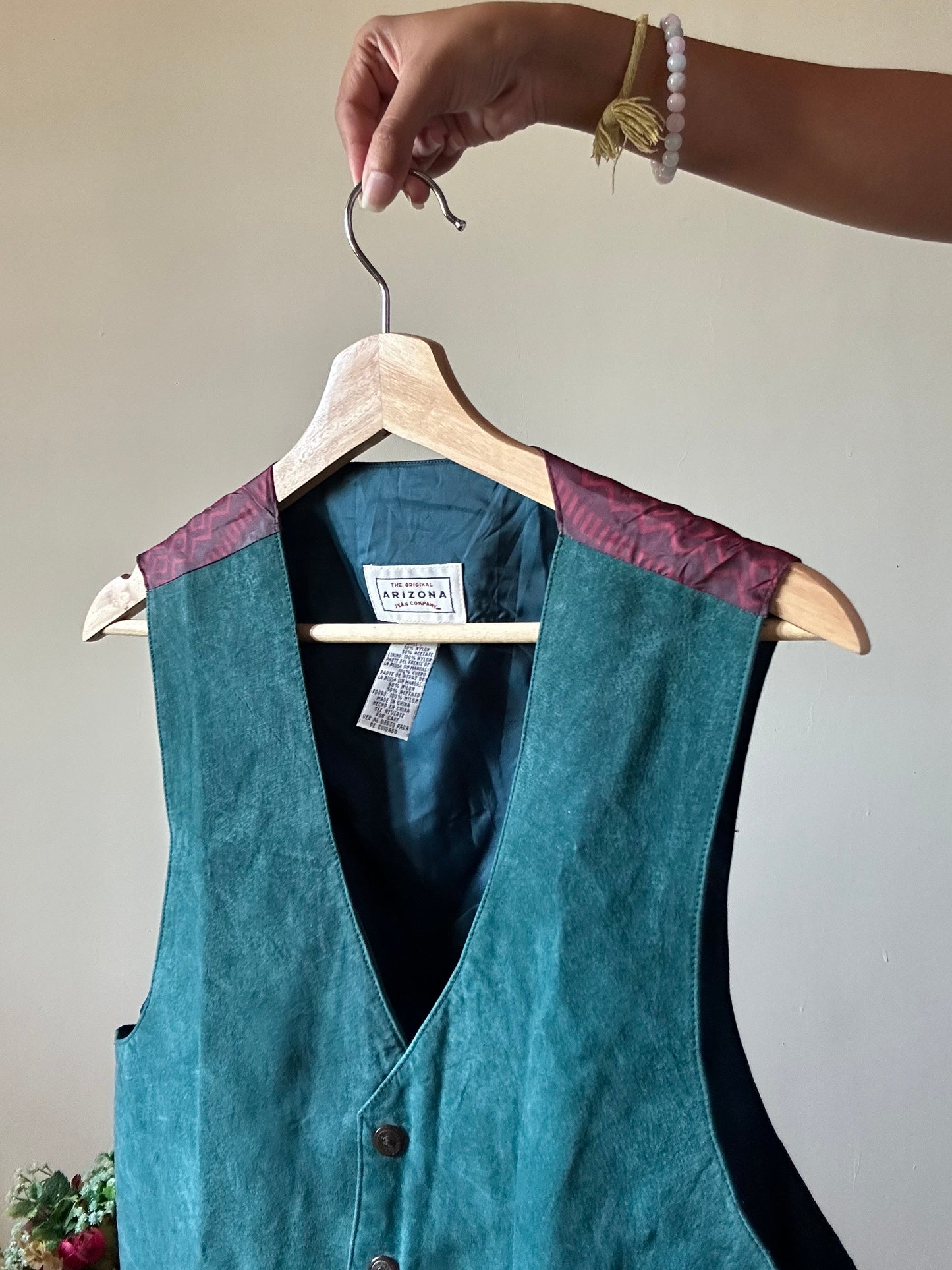 Vintage The Original Arizona Jean Company Pure Leather Vest