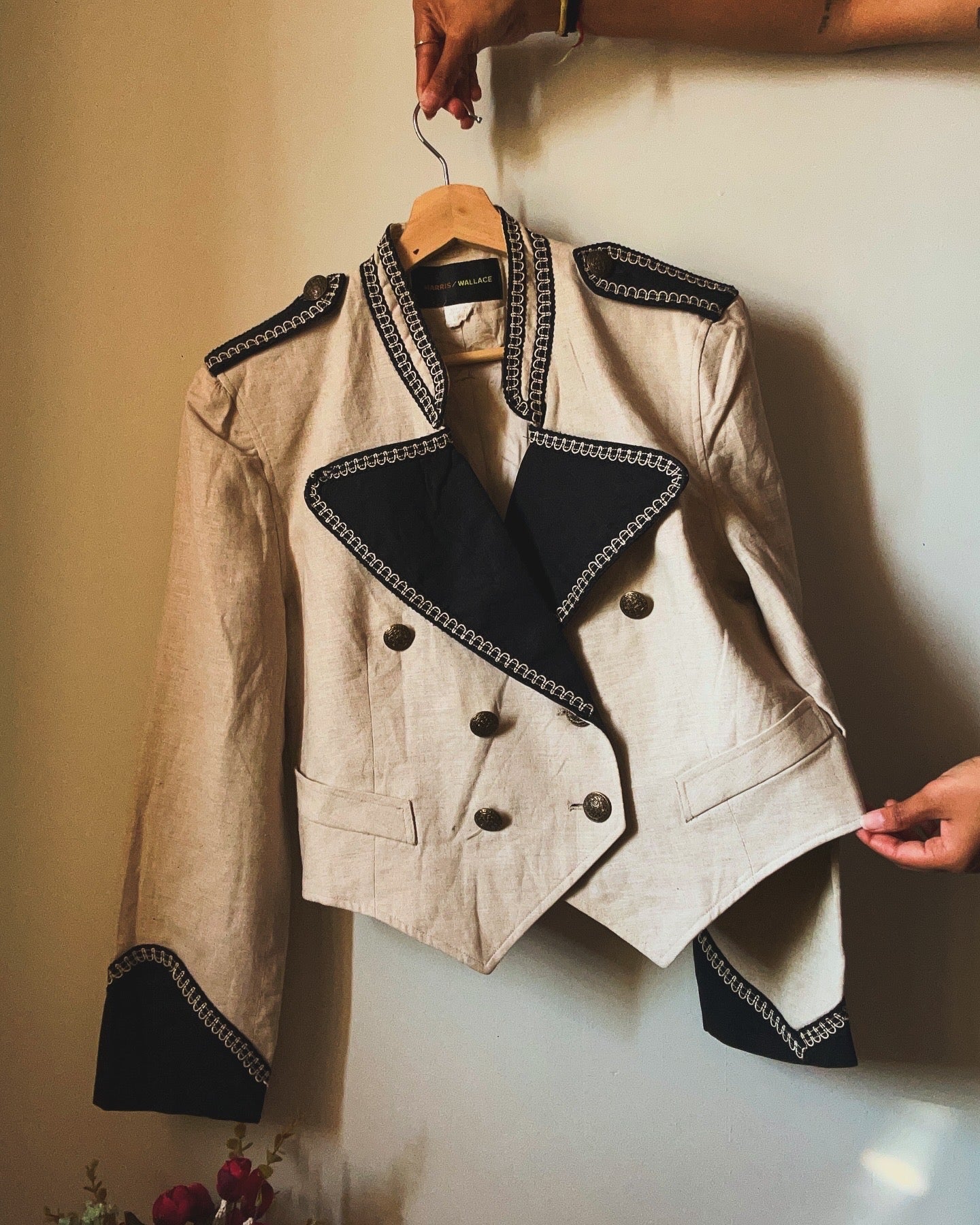 Vintage Harris Wallace Cropped Blazer