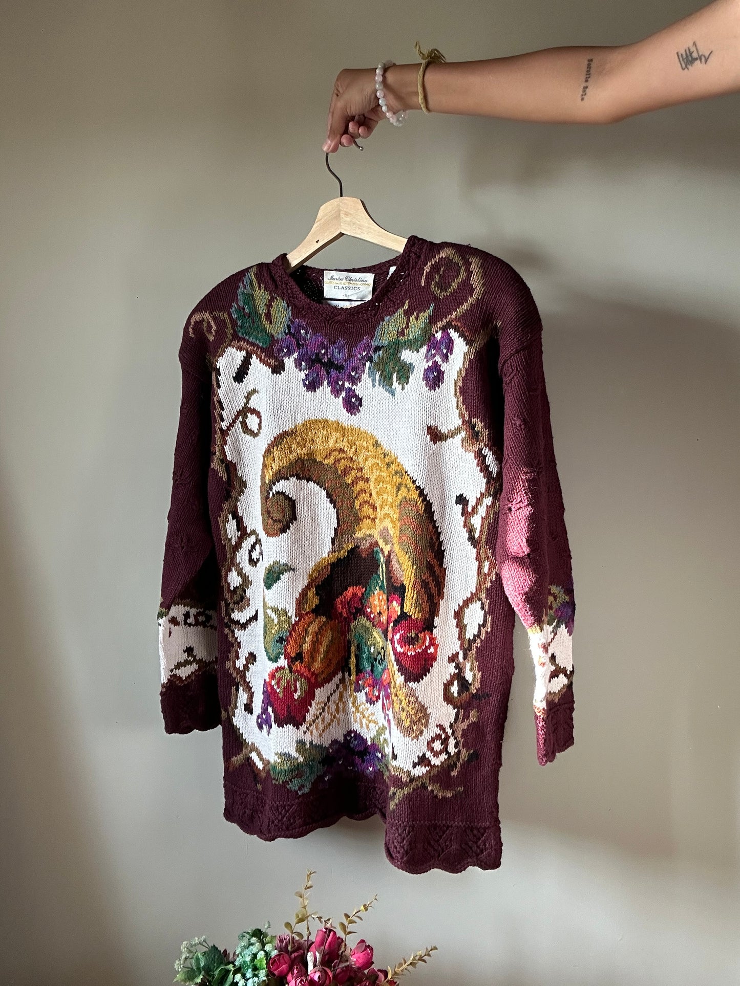 Marisa Christina Hand Knit Pullover