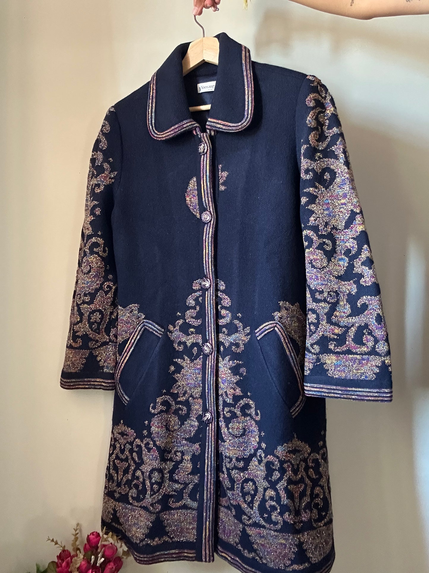 Yoosangsook Vintage All Knit Trench Coat
